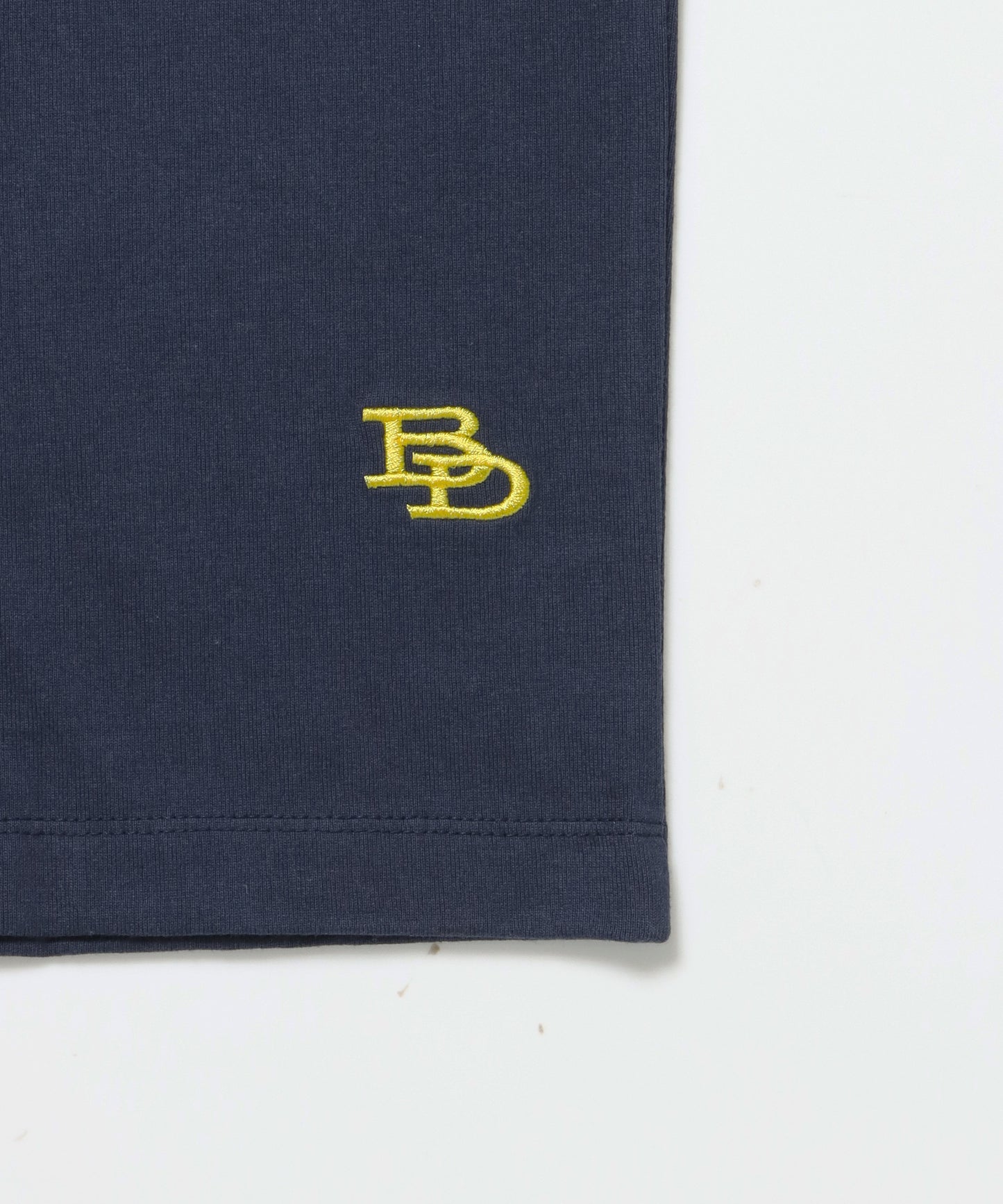 CIRCLE BEN‘S TEE / サークルロゴ Tシャツ 刺繍 半袖 シンプルロゴ ネイビー