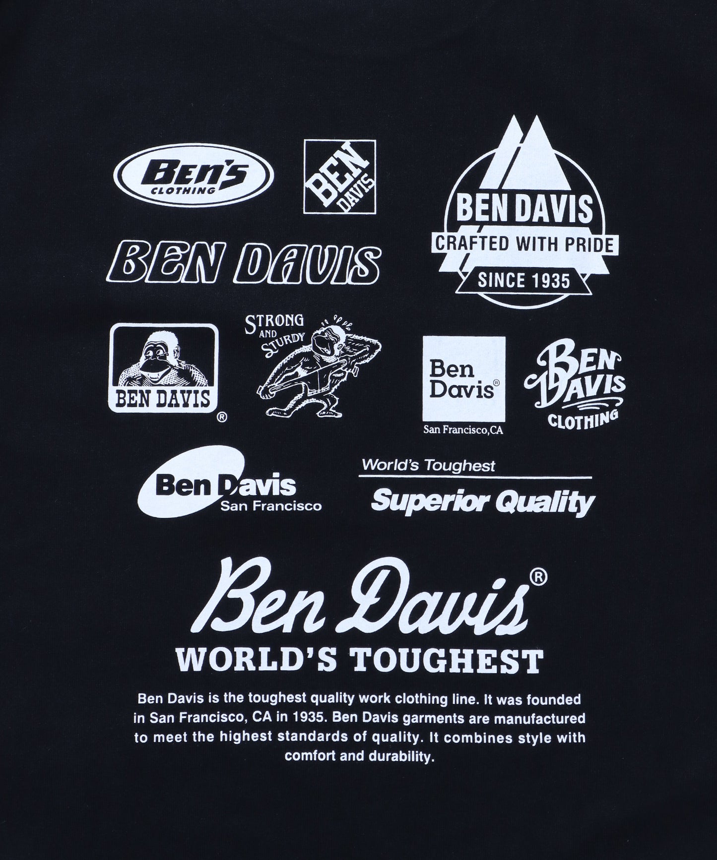 SPONSORED L/S TEE[REG] / ロンT 長袖 ワンポイント レギュラーサイズ ロゴ ブラック