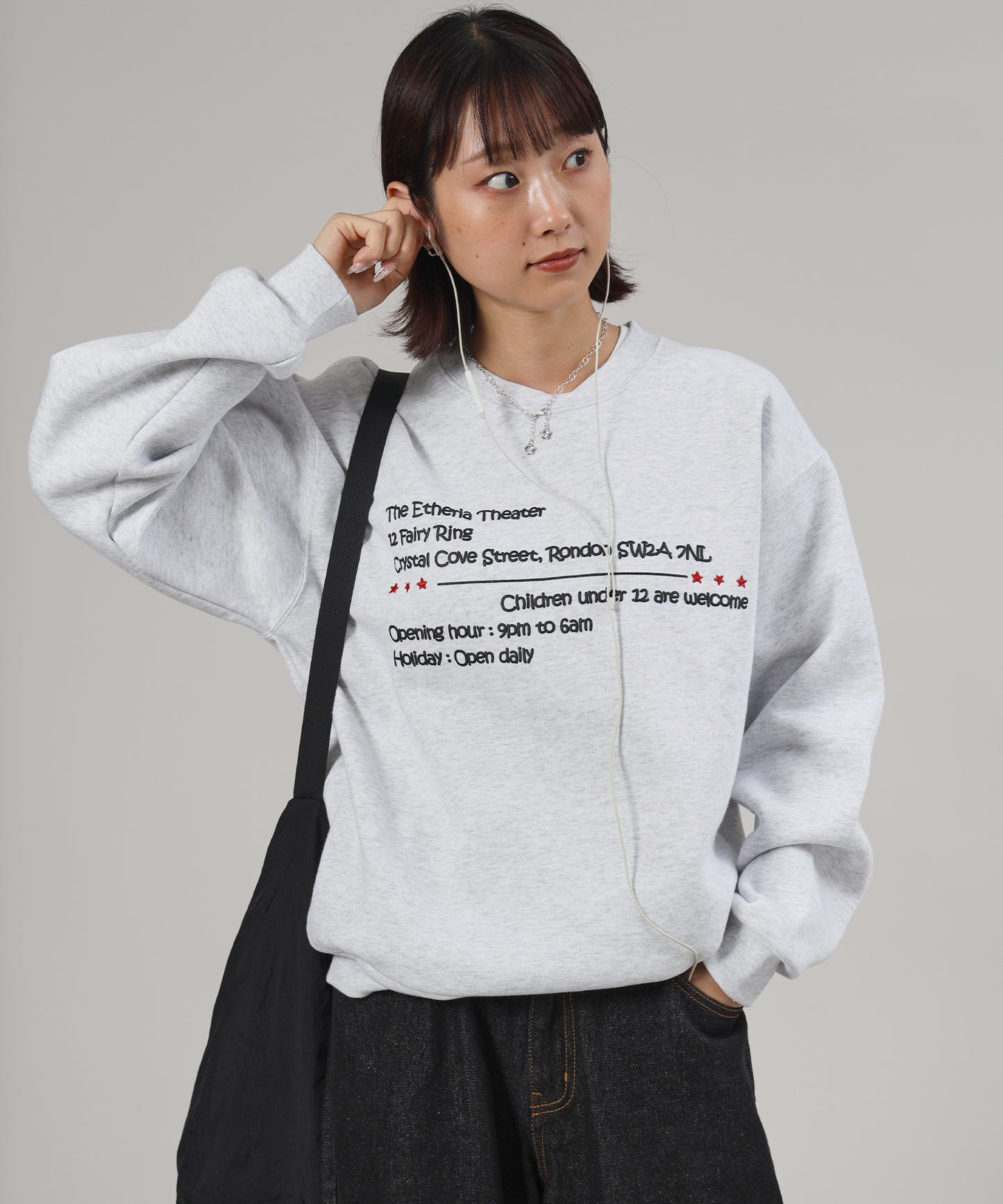 モデル：H163 Size : M アッシュグレー
