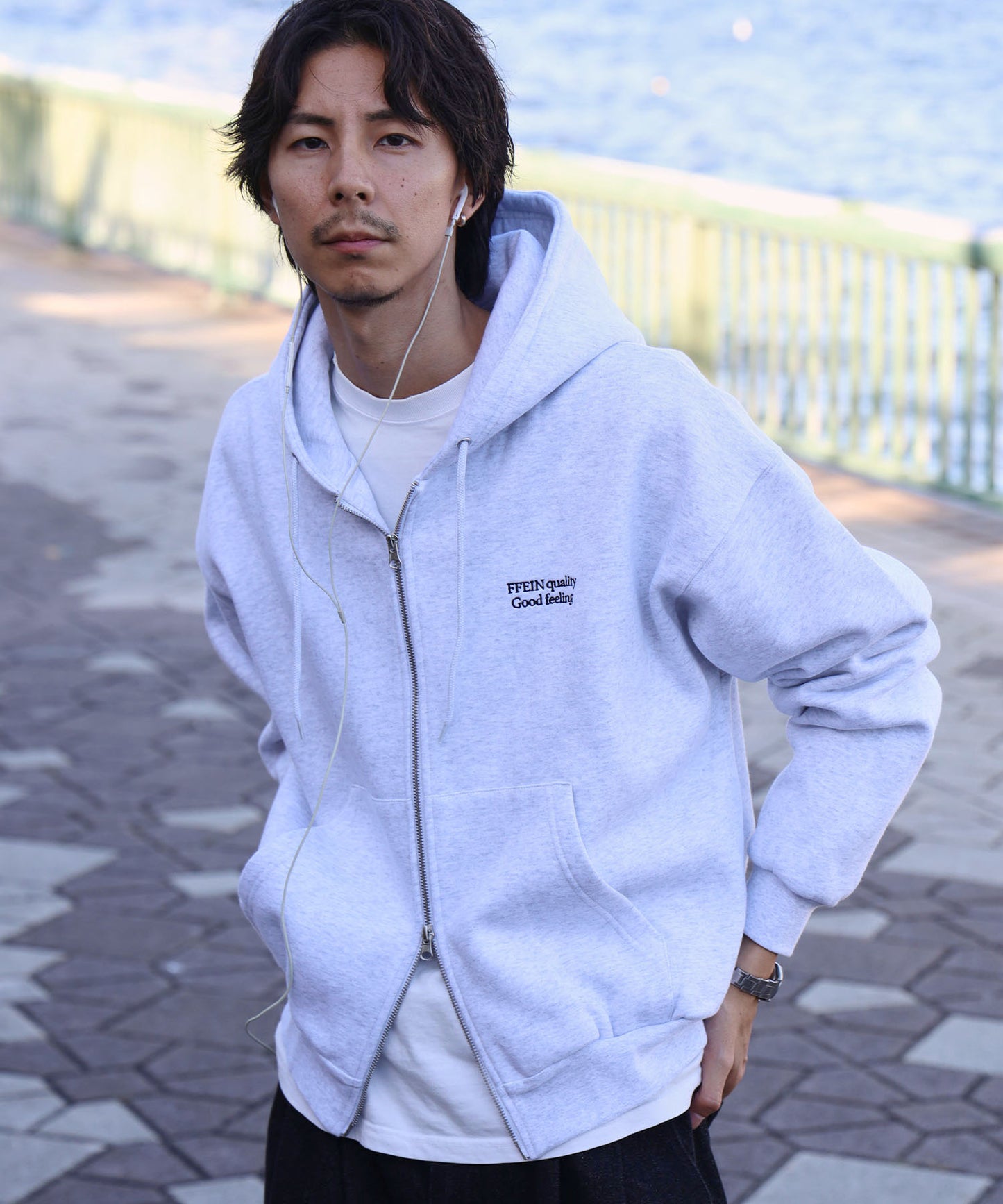 モデル：H178 Size:M　アッシュグレー