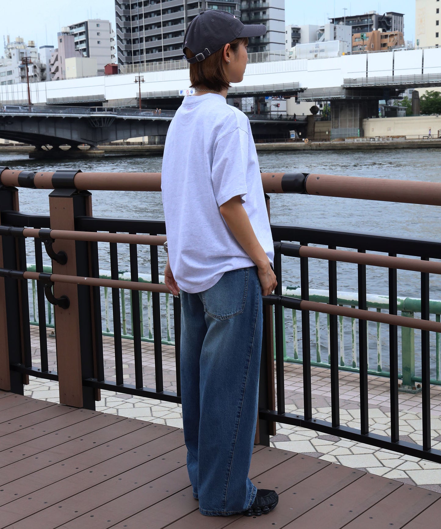 モデル：H163 Size:L アッシュグレー