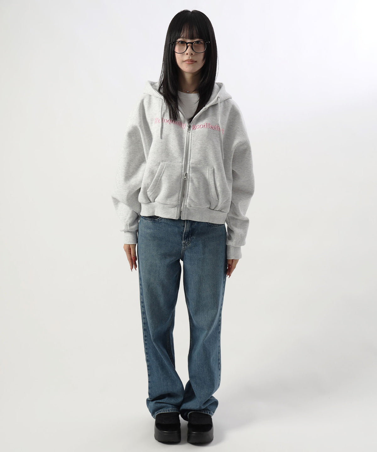 モデル：H163Size:F　アッシュグレー