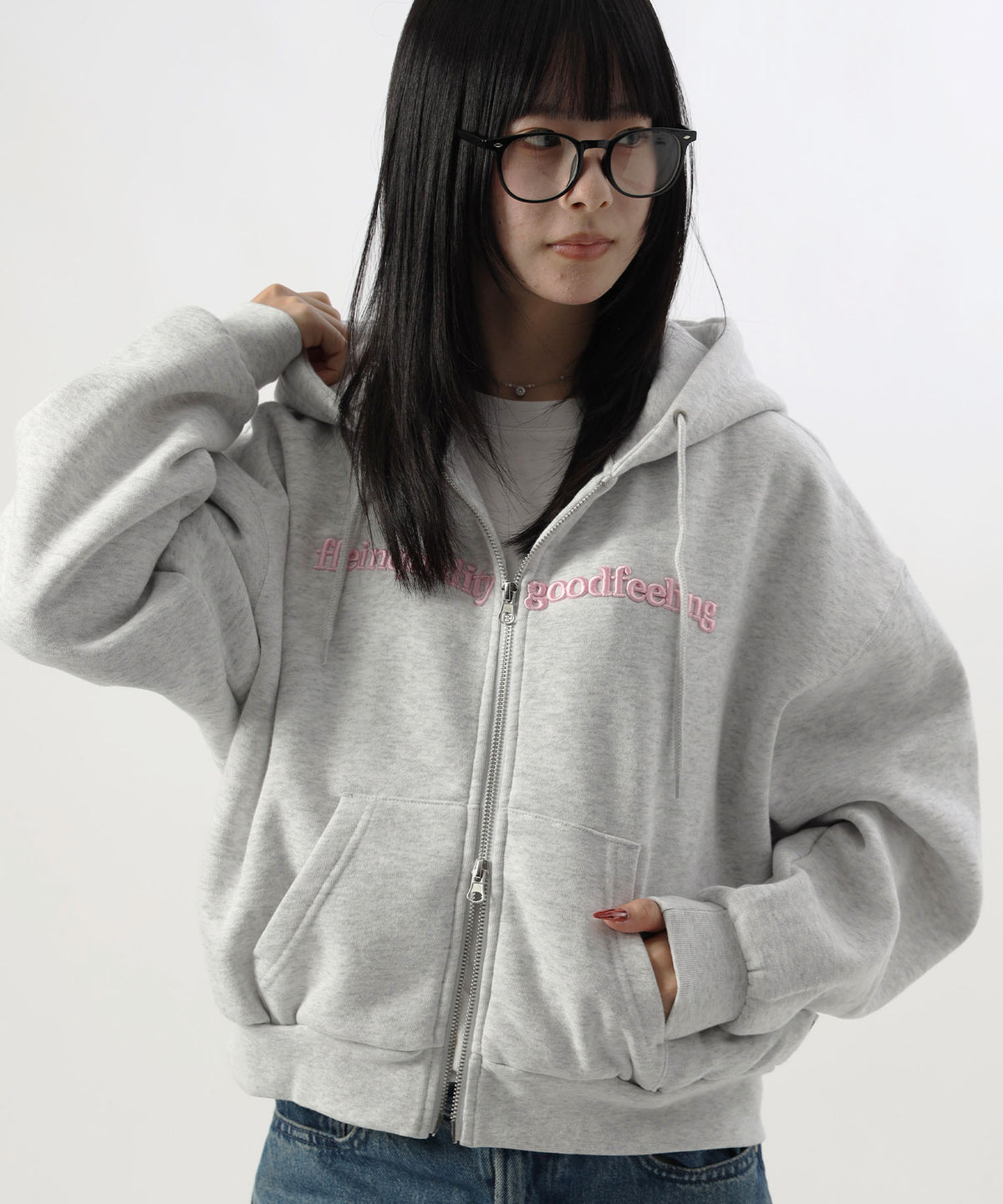 モデル：H163Size:F　アッシュグレー