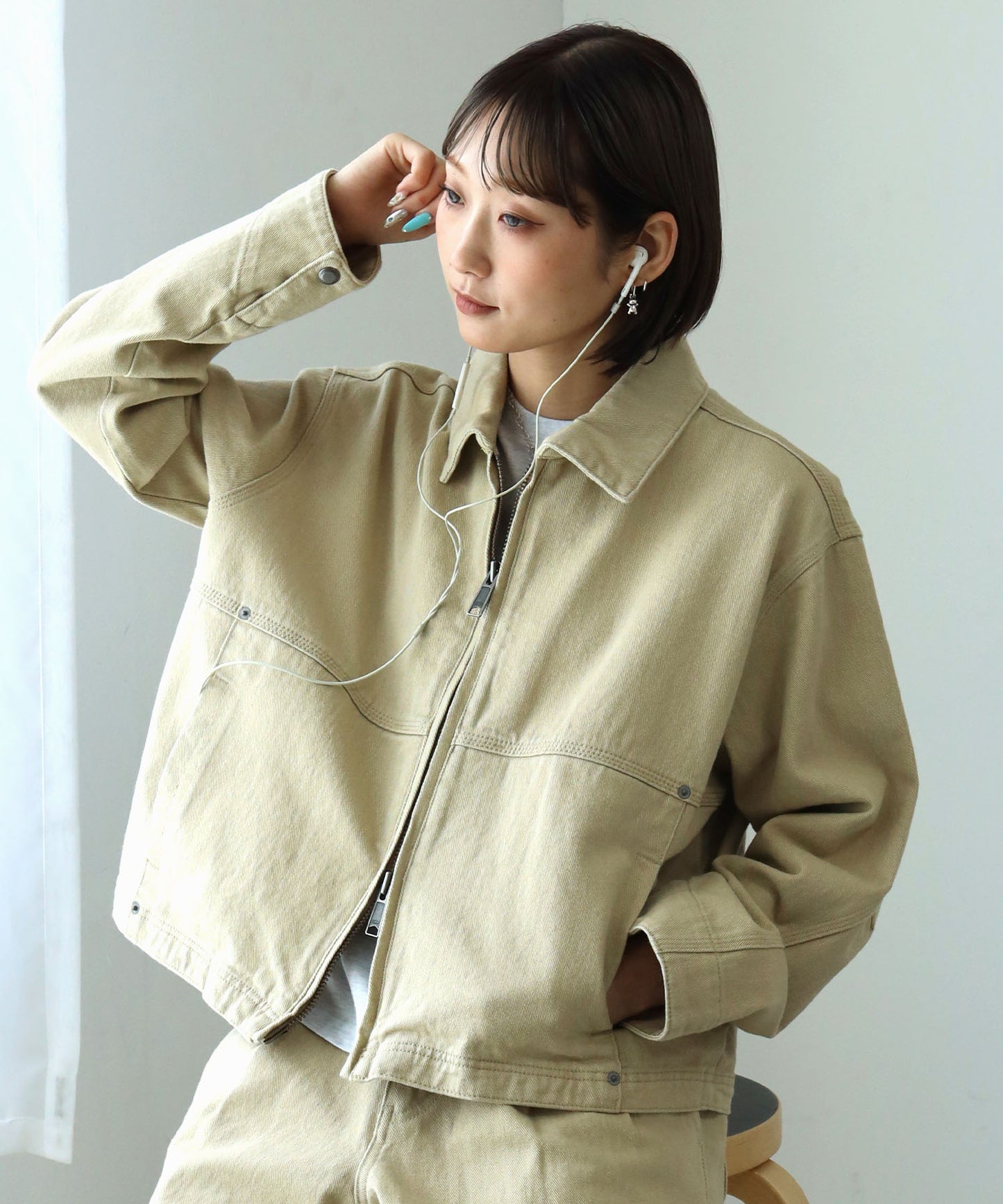 モデル：H163 Size:S　ベージュ