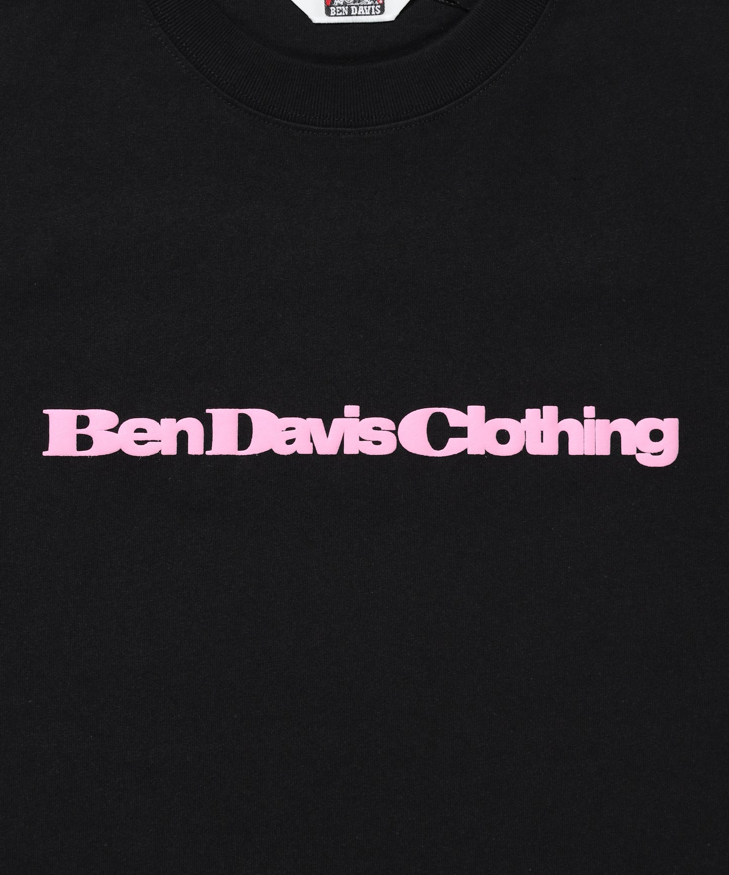 COLOR LOGO TEE / Tシャツ 半袖 クルーネック プリント ワンポイント ユニセックス オーバーサイズ ブラック