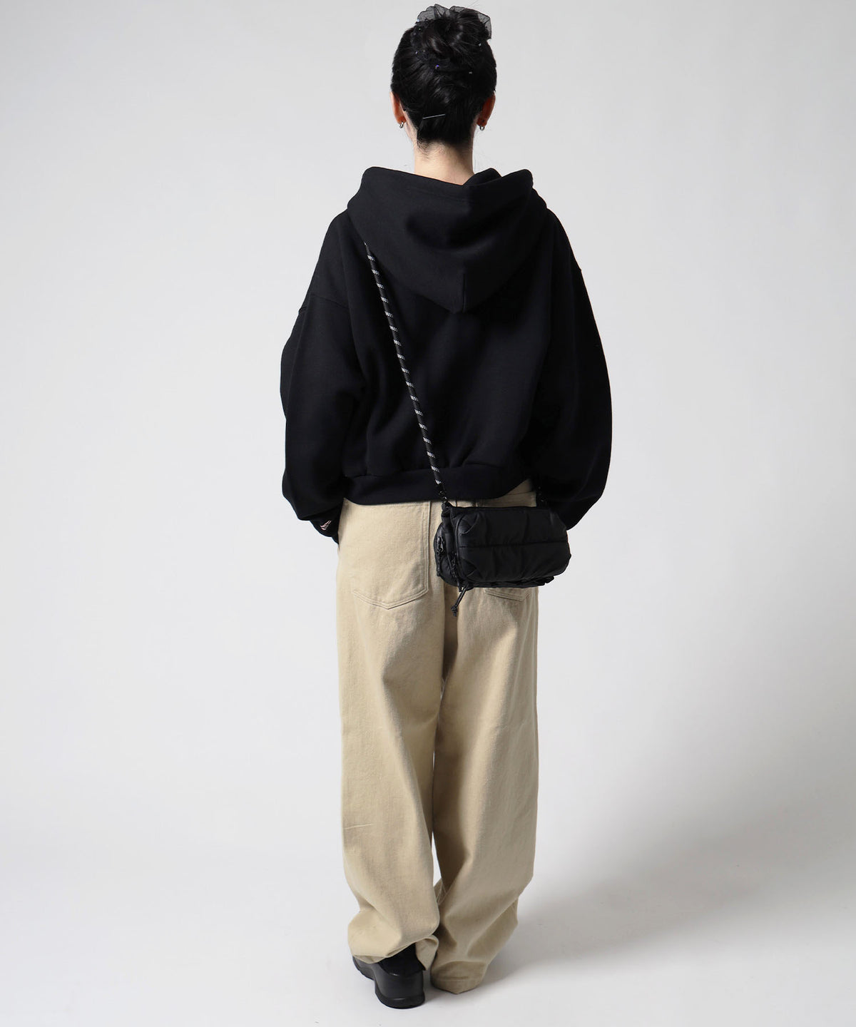 モデル：H163Size:F　ﾌﾞﾗｯｸ