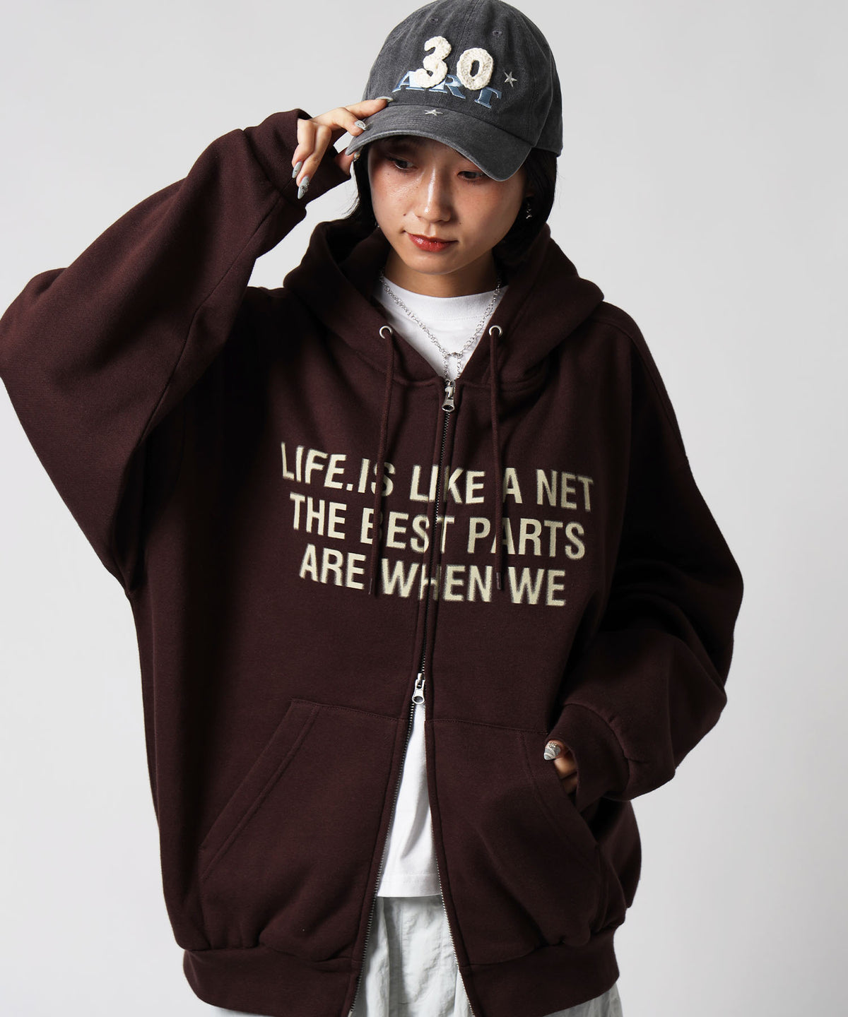 モデル：H163 Size:L　ダークブラウン