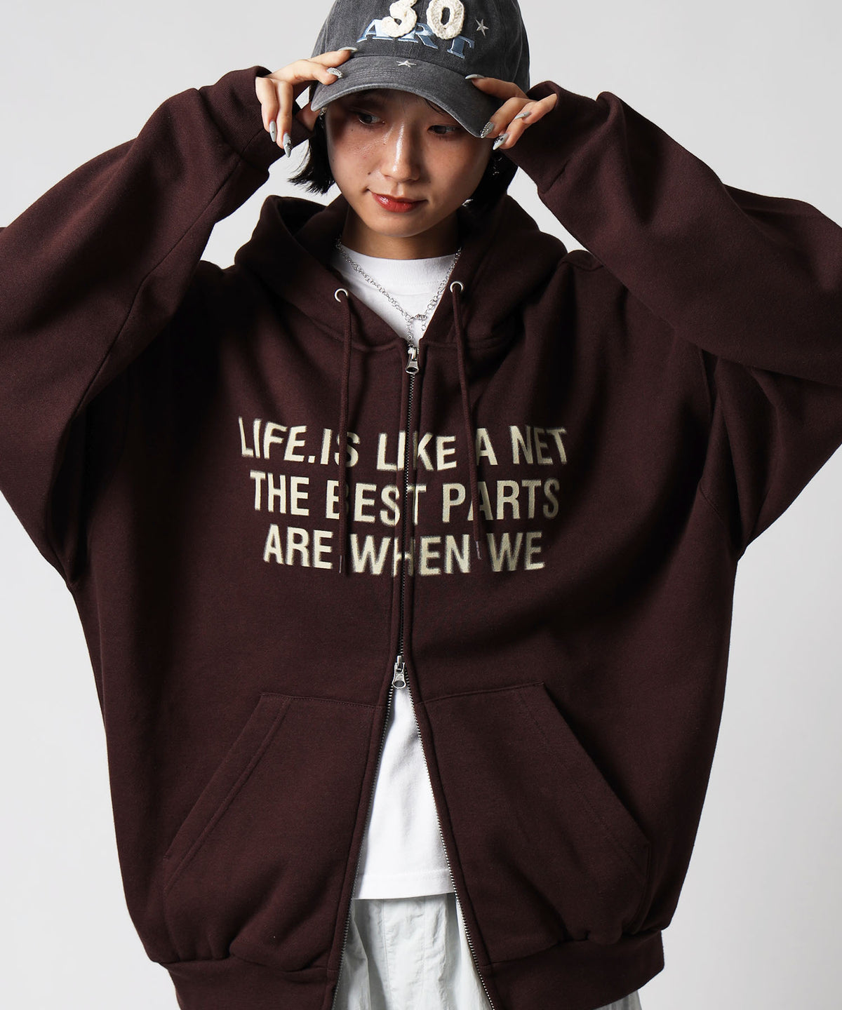 モデル：H163 Size:L　ダークブラウン