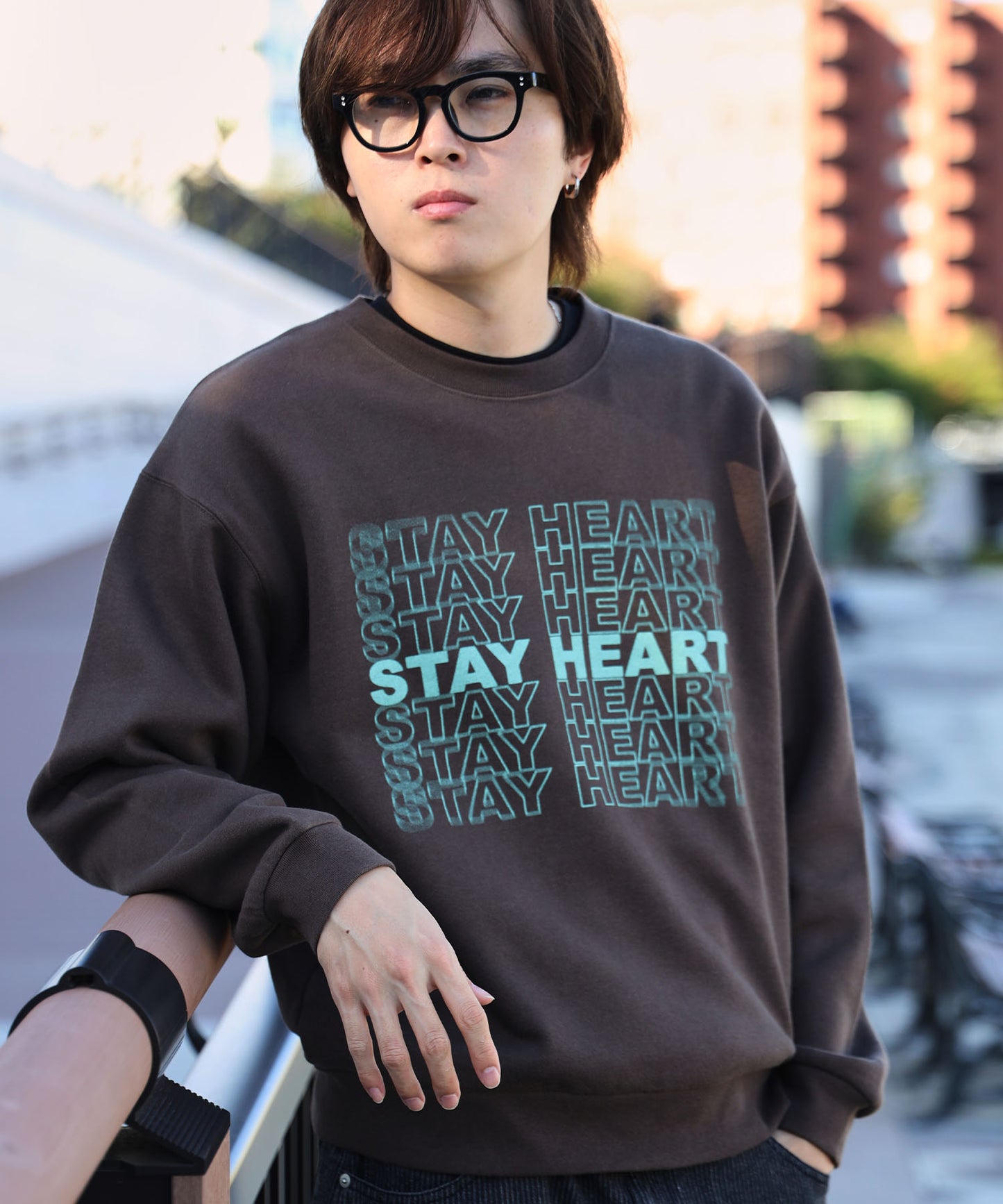 モデル：H178 Size : L ブラウン