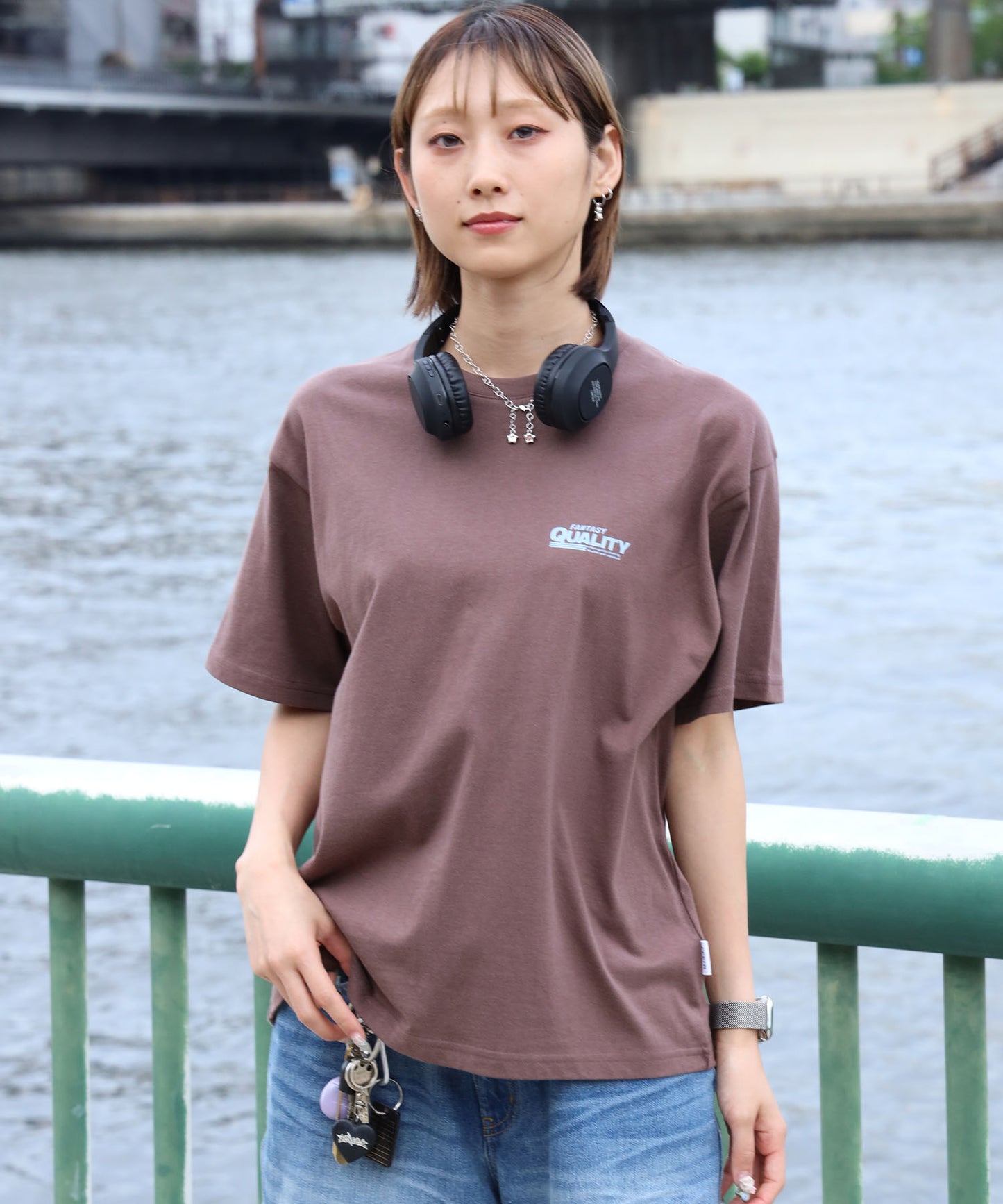 モデル：H163 Size:S モカ