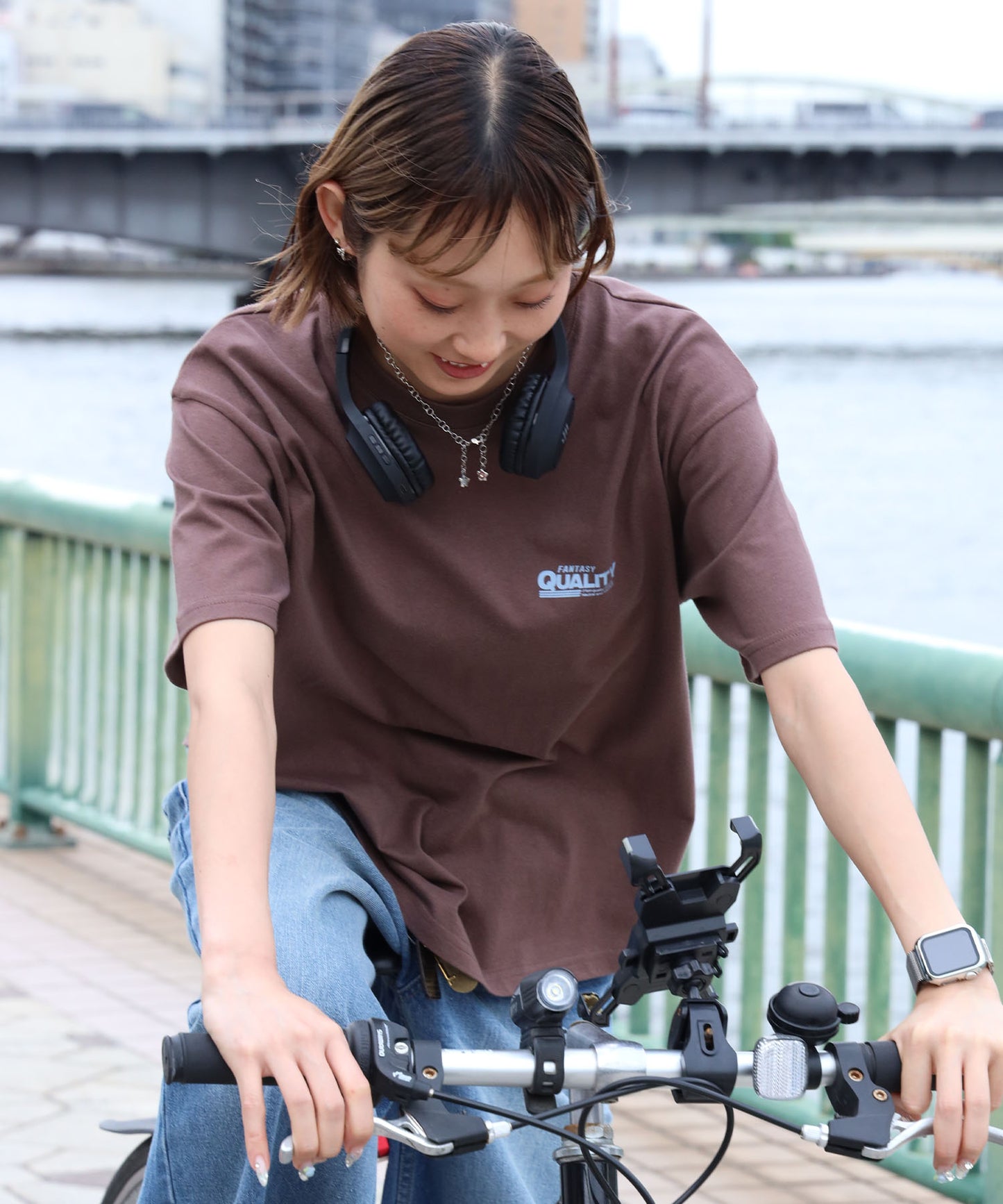 モデル：H163 Size:S モカ