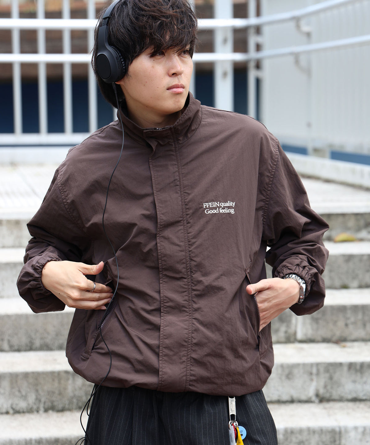 モデル：H178 Size:M ブラウン