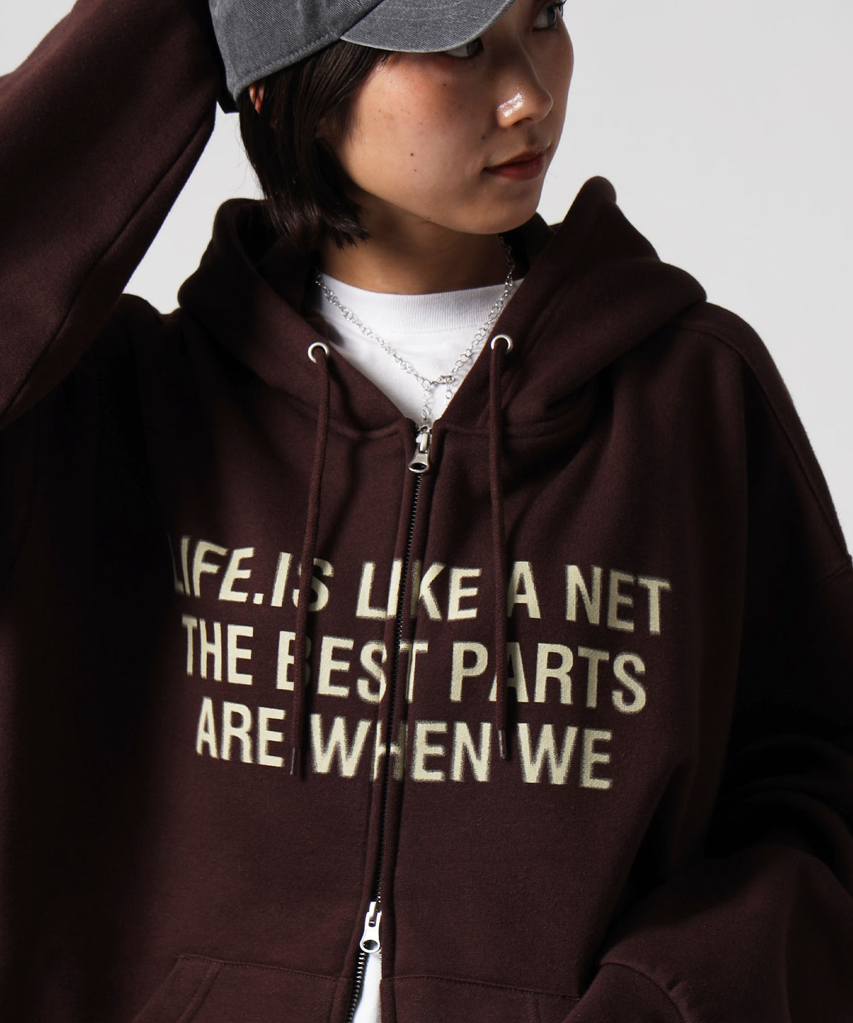 モデル：H163 Size:L　ダークブラウン