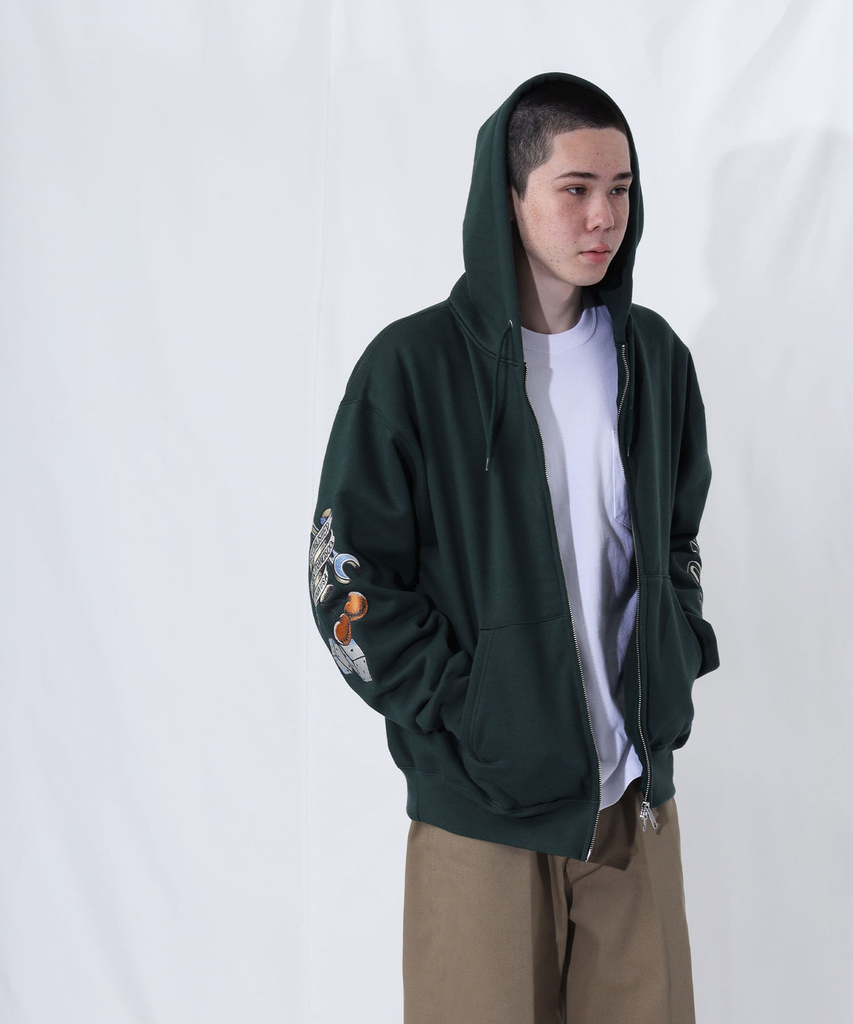 モデル：H178 Size:L　ダークグリーン