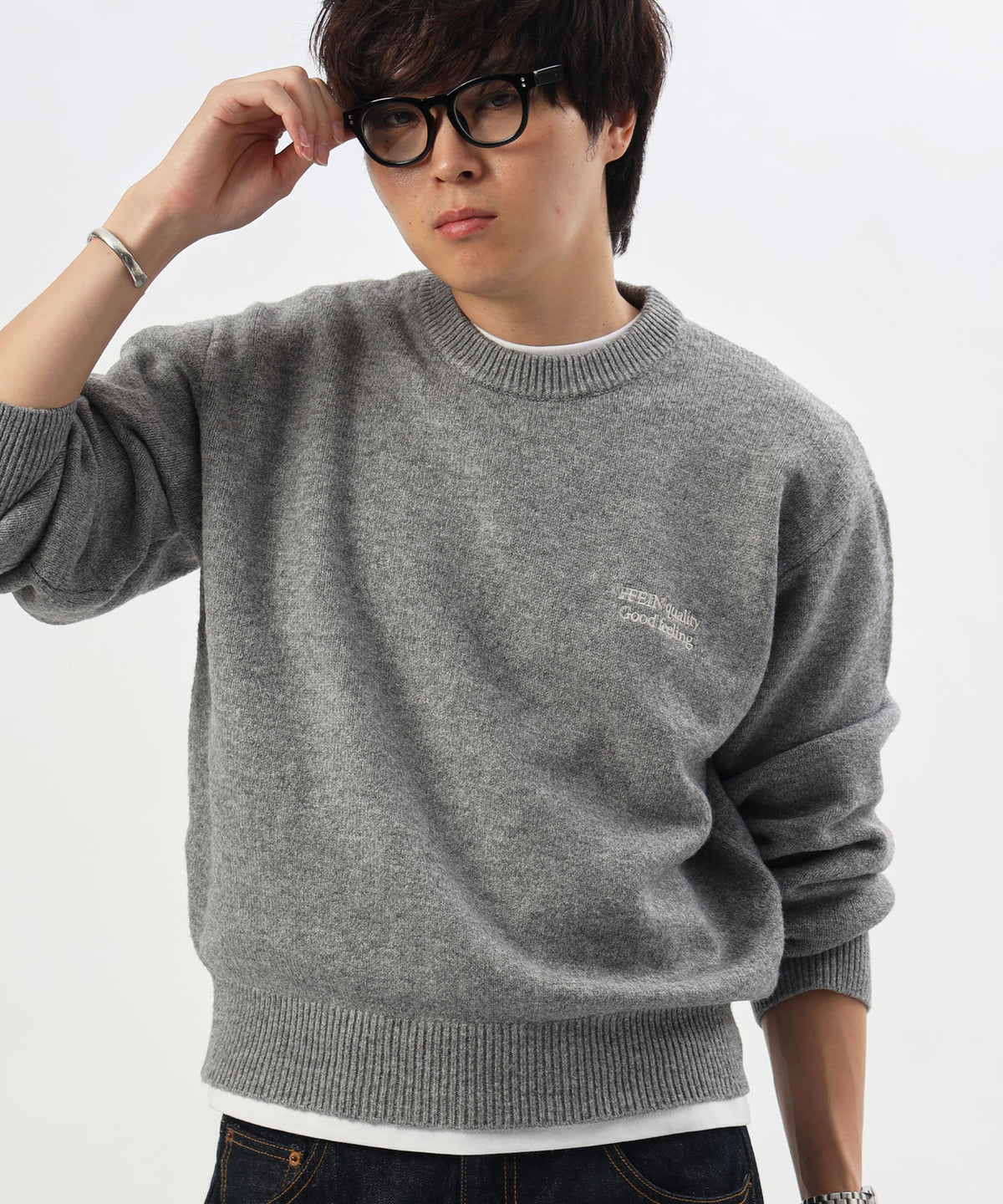 モデル：H177 Size:M　グレー