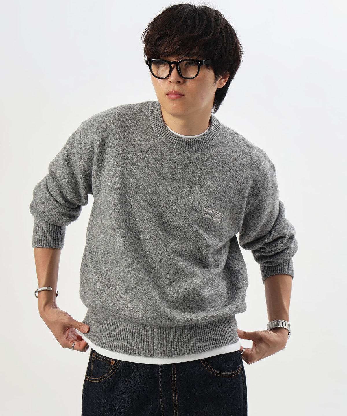 モデル：H177 Size:M　グレー