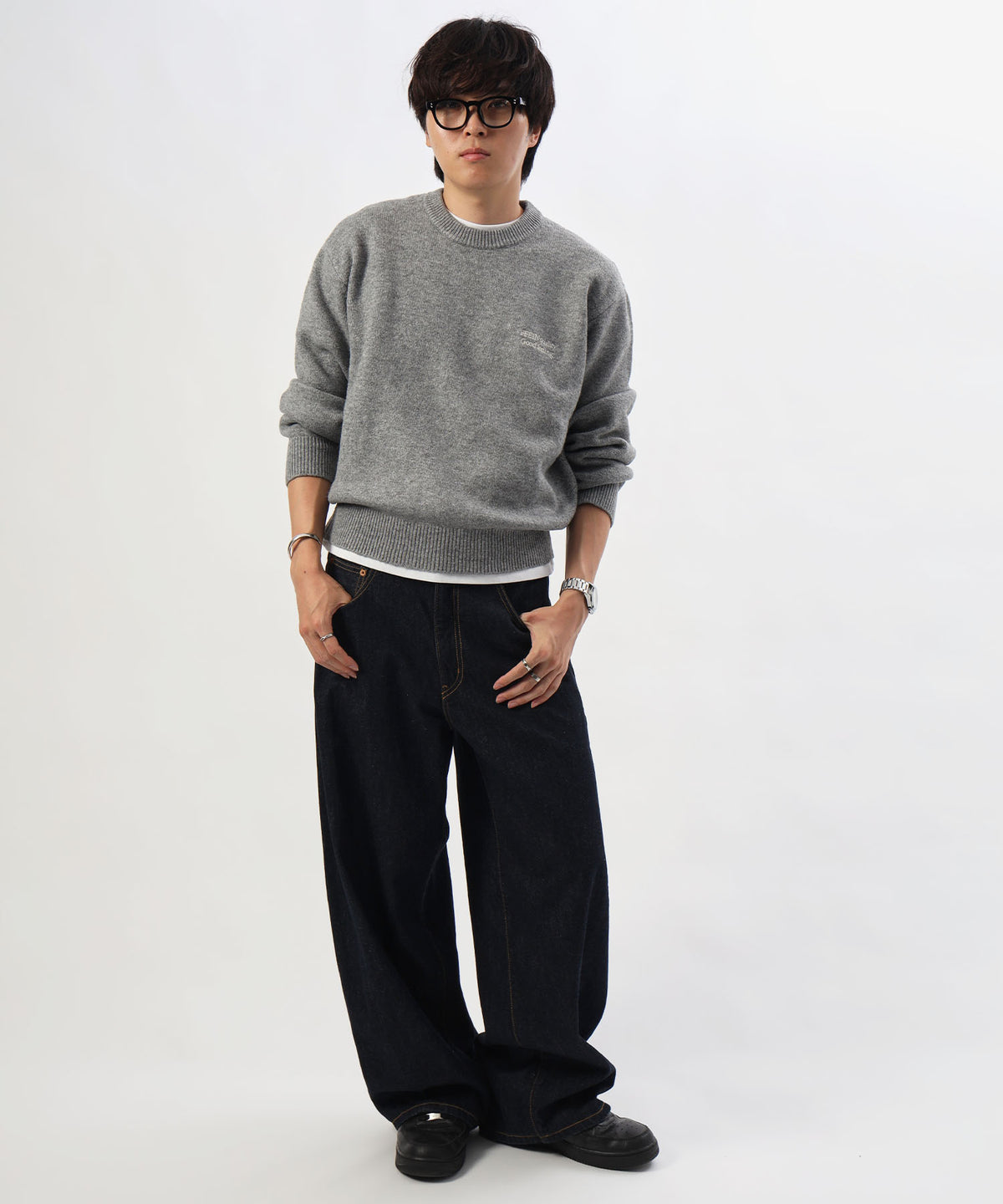モデル：H177 Size:M　グレー