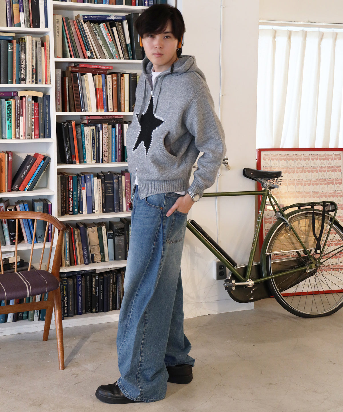 モデル：H178 Size:M 柄90