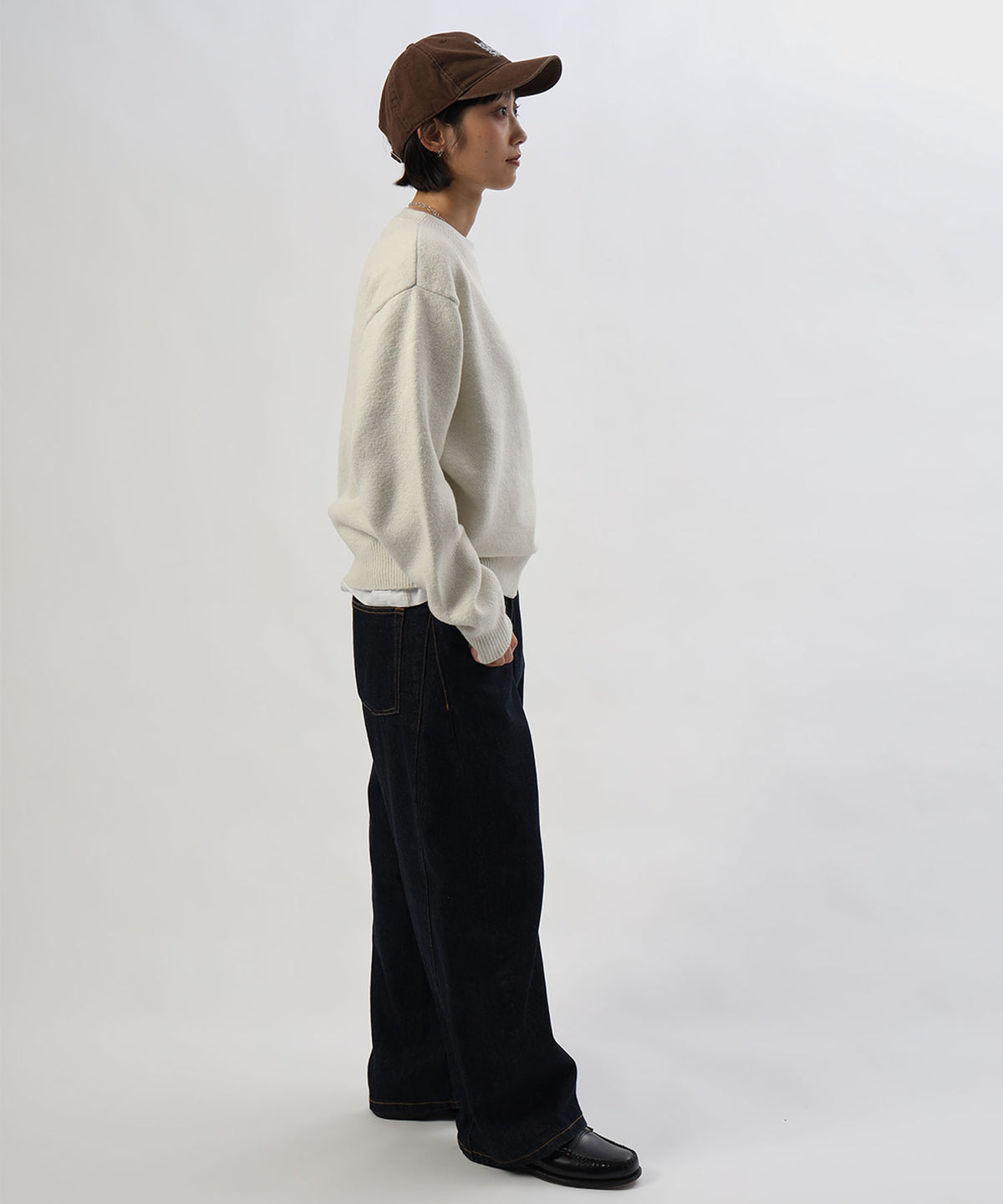 モデル：H163 Size:L　アイボリー