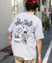 BEN DAVIS（ベンデイビス）】TAGGING VNTG TEE(UF) ライトグレー