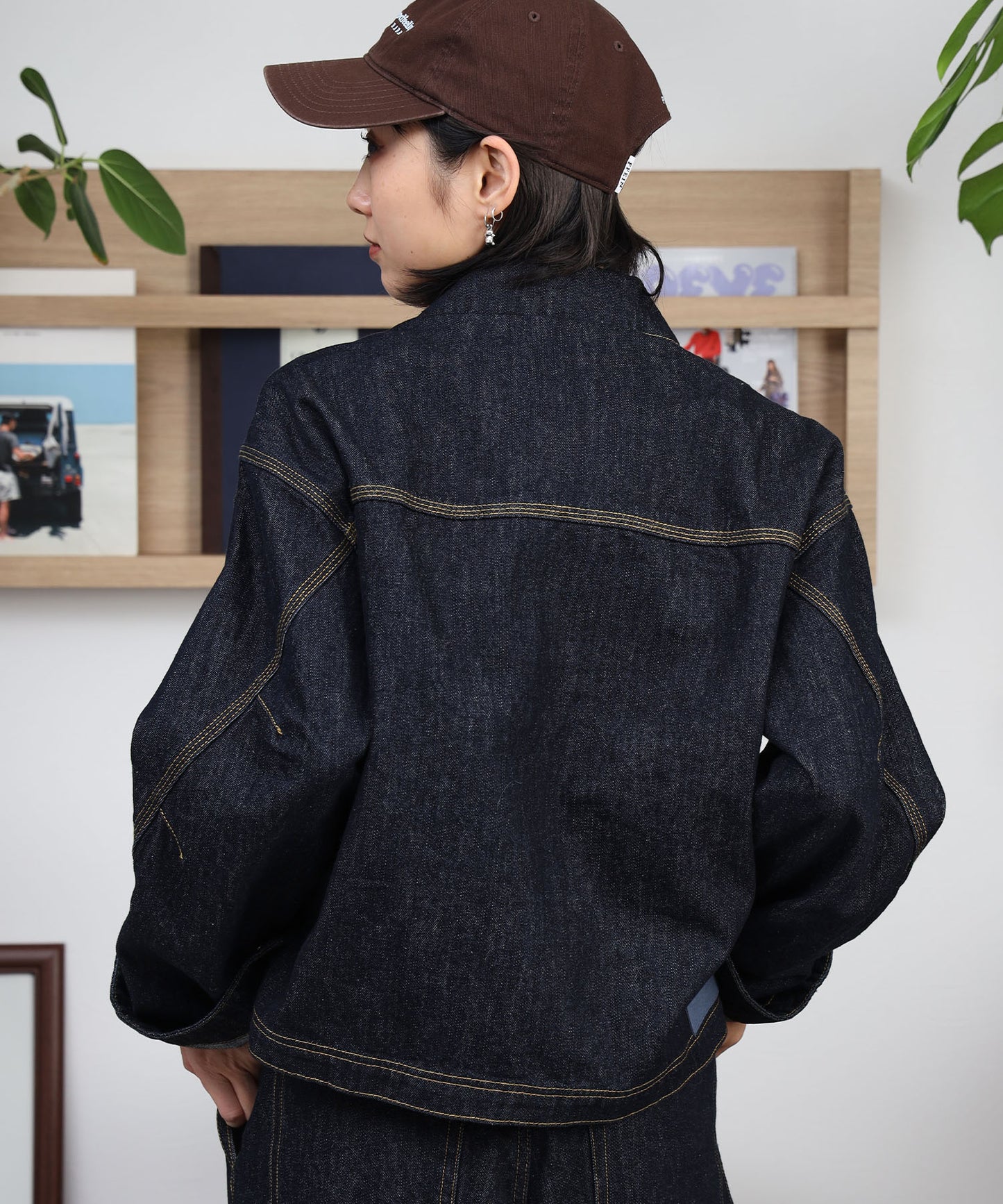 モデル：H163 Size:M　ネイビー