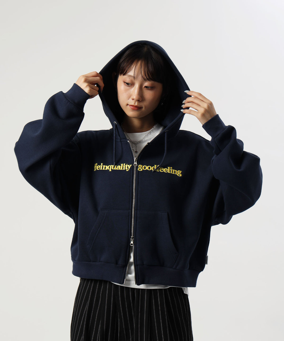 モデル：H163Size:F　ネイビー