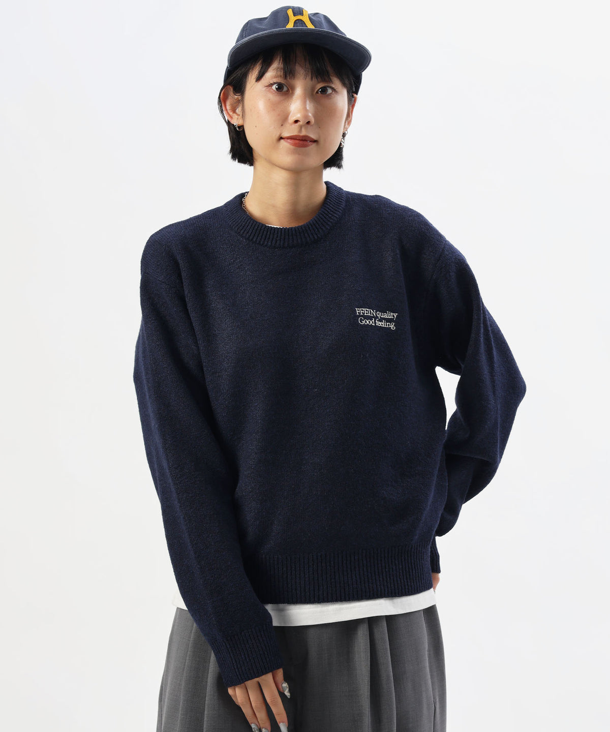 モデル：H163 Size:S　ネイビー
