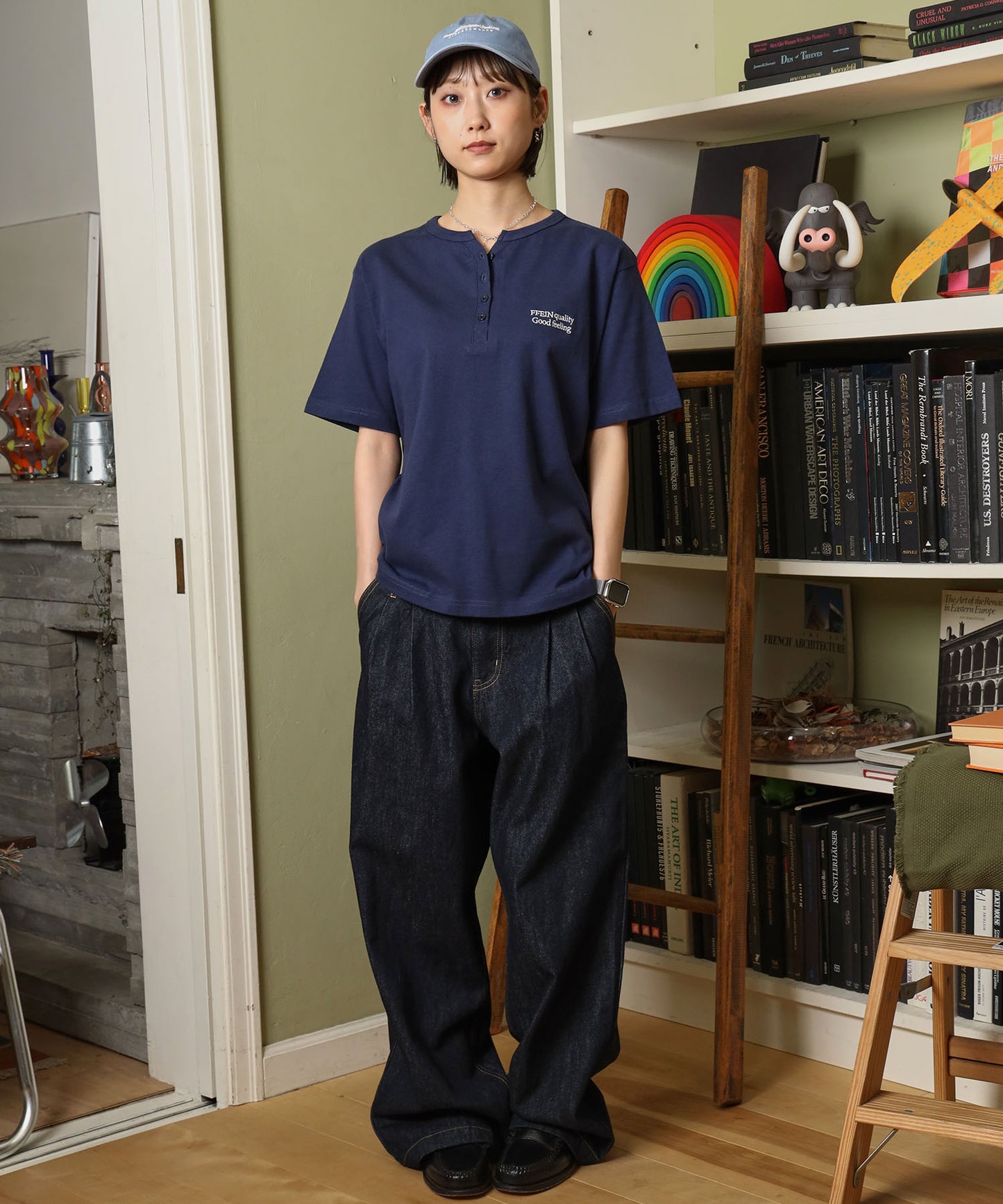 モデル：H163 Size:S　ネイビー