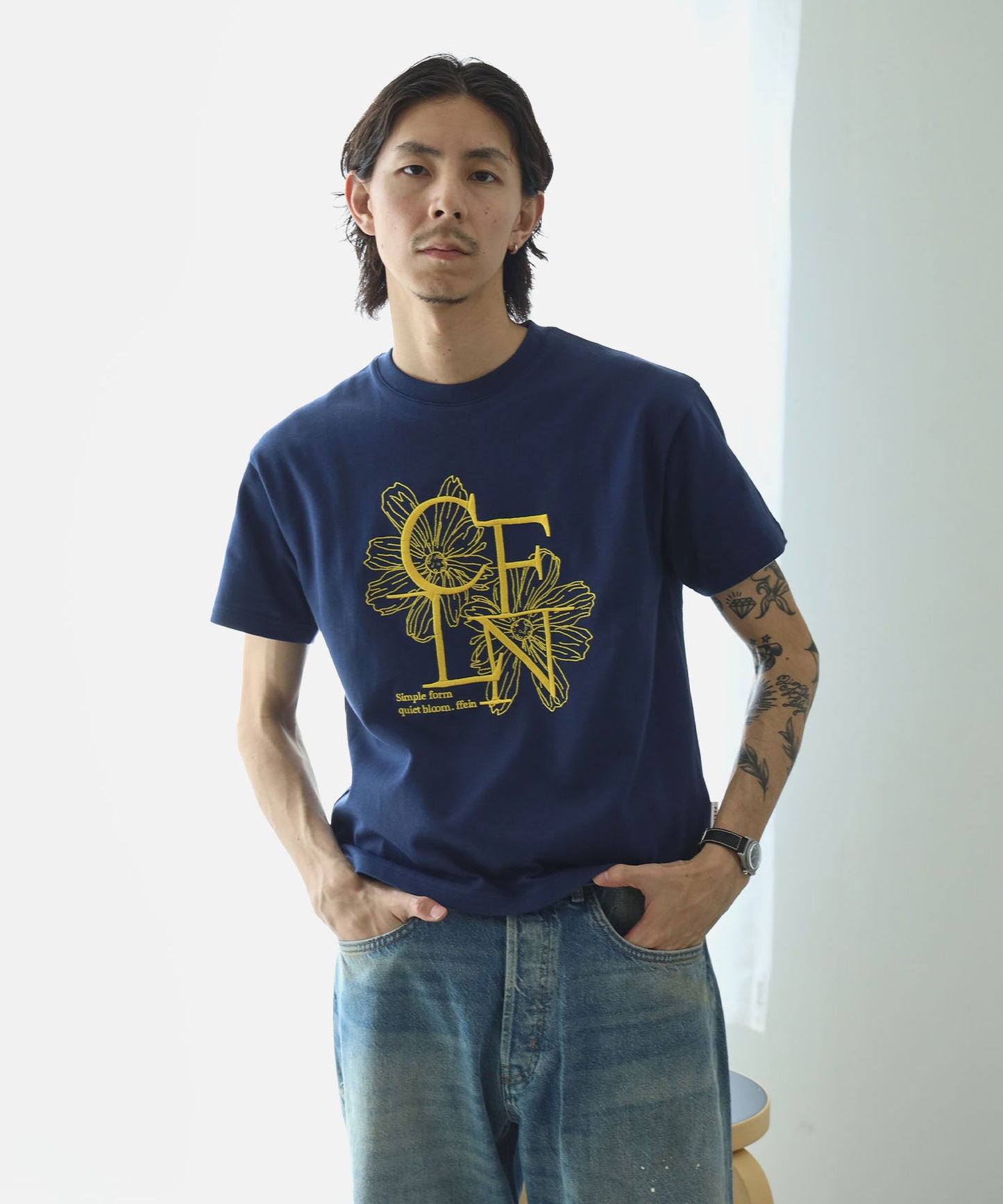 モデル：H178 Size:M ネイビー