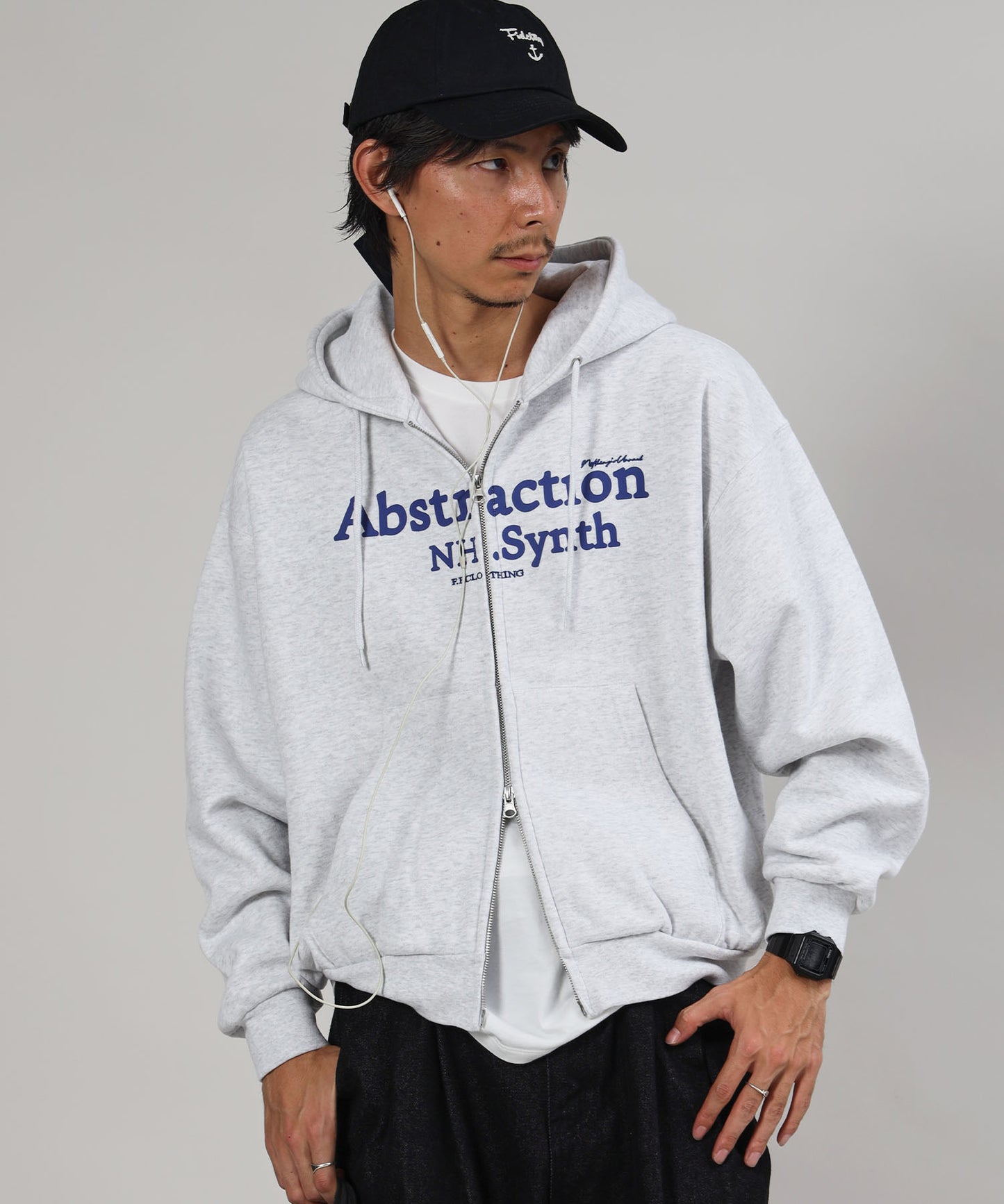 モデル：H178 Size :M アッシュグレー