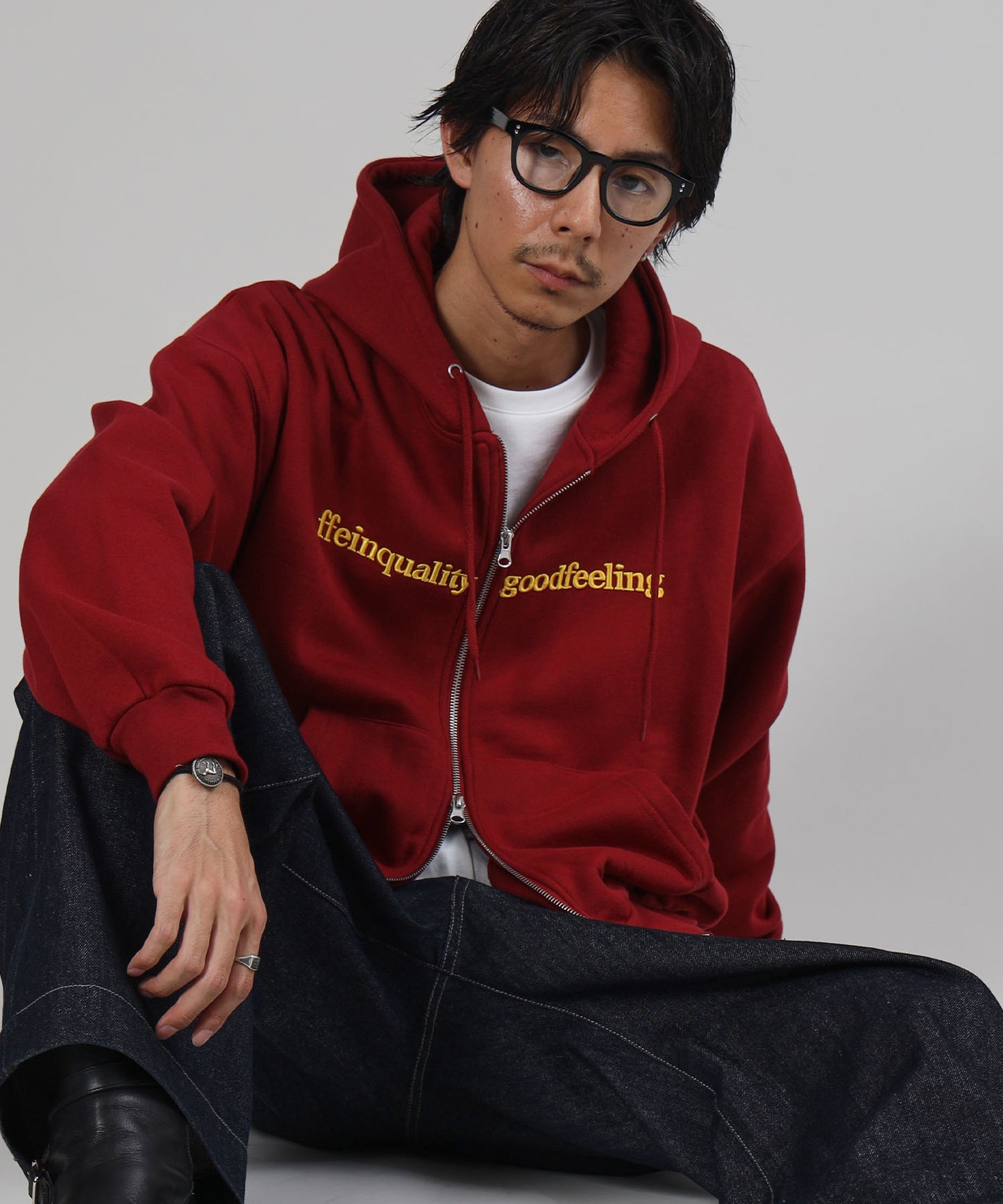 モデル：H178 Size :  L ワイン