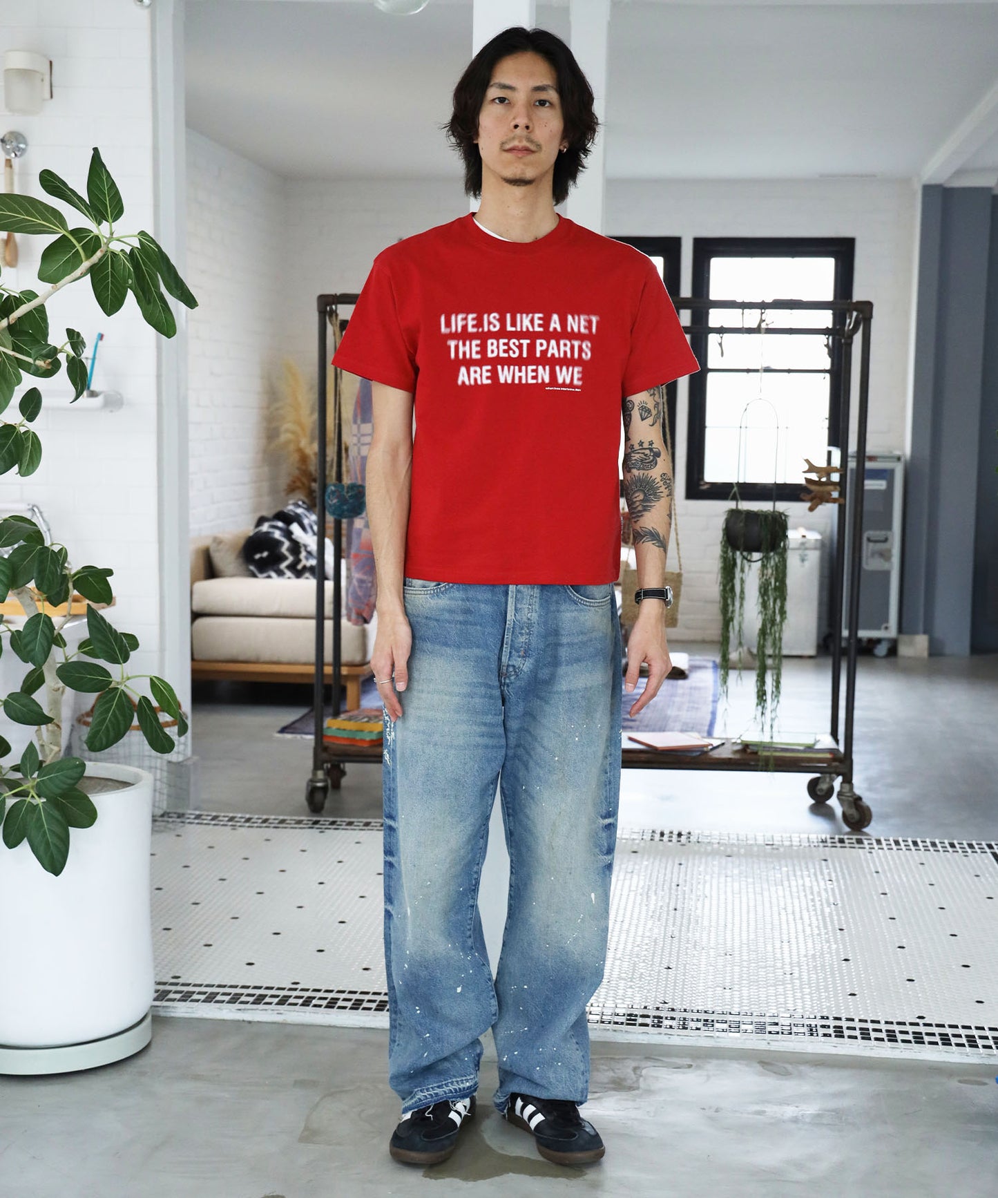 モデル：H163 Size:M レッド