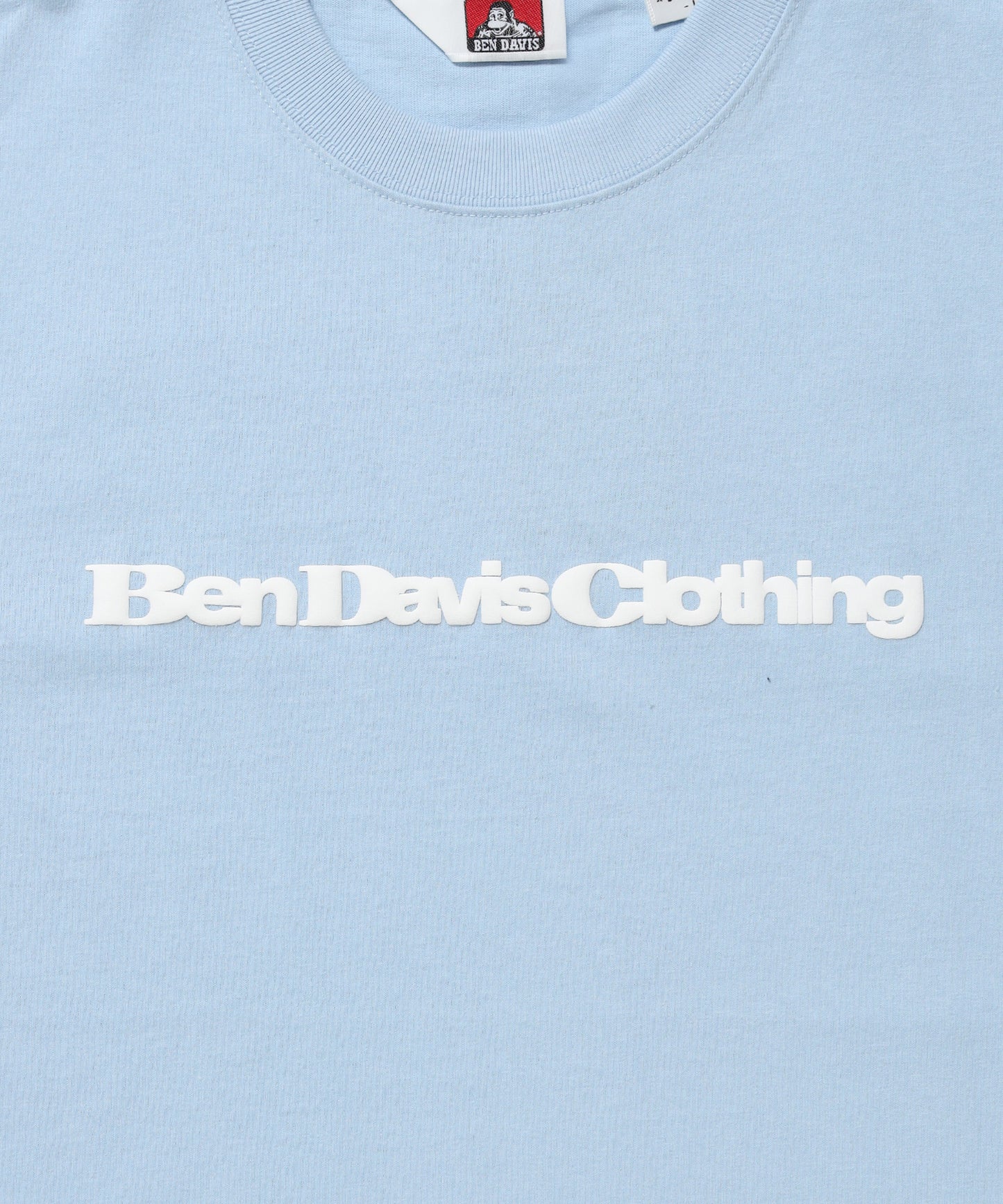 COLOR LOGO TEE / Tシャツ 半袖 クルーネック プリント ワンポイント ユニセックス オーバーサイズ サックスブルー