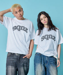 sqnz（エスキュンズ）】sqnz gingham applique tee / Tシャツ 半袖