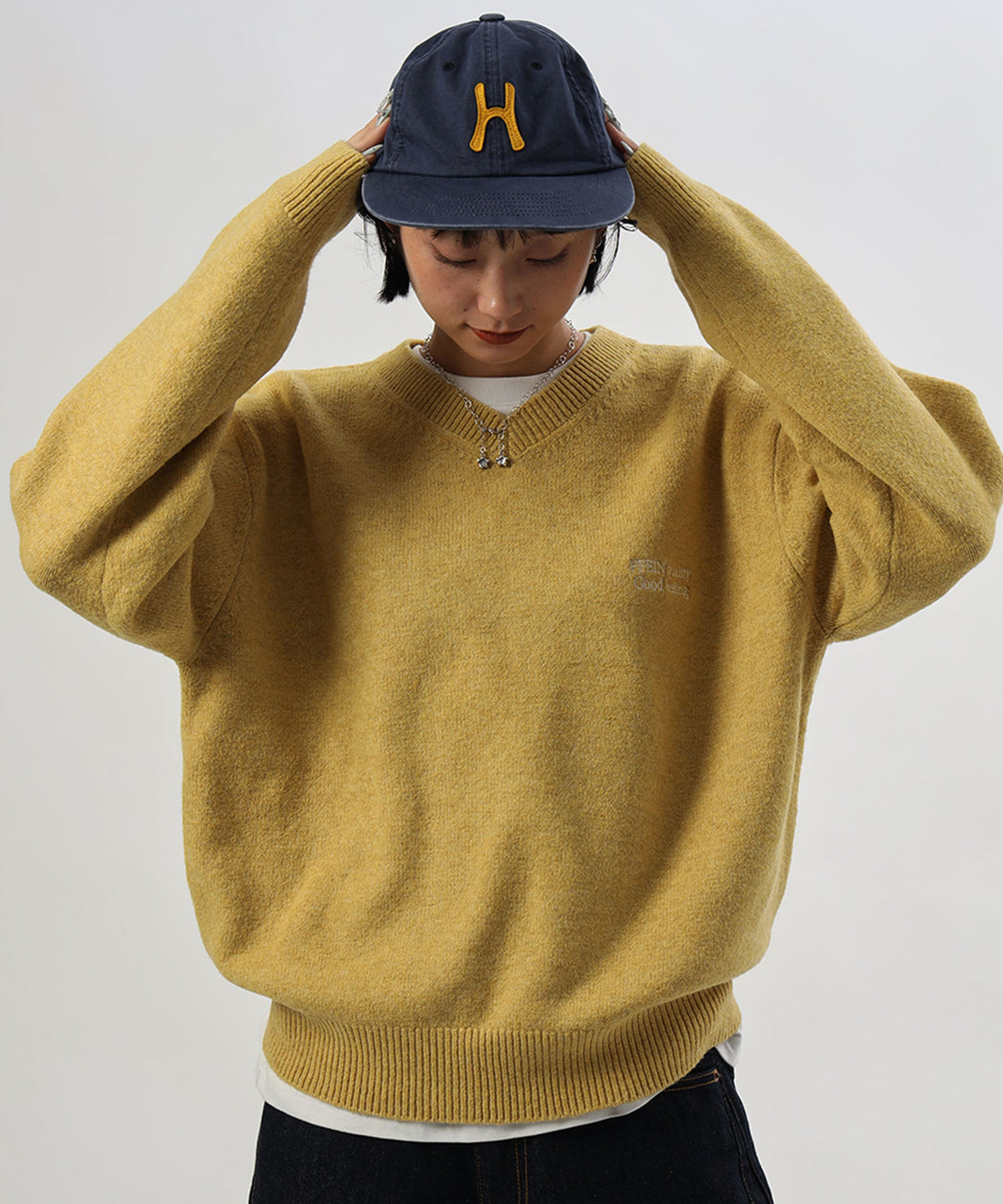 モデル：H163 Size:M　イエロー
