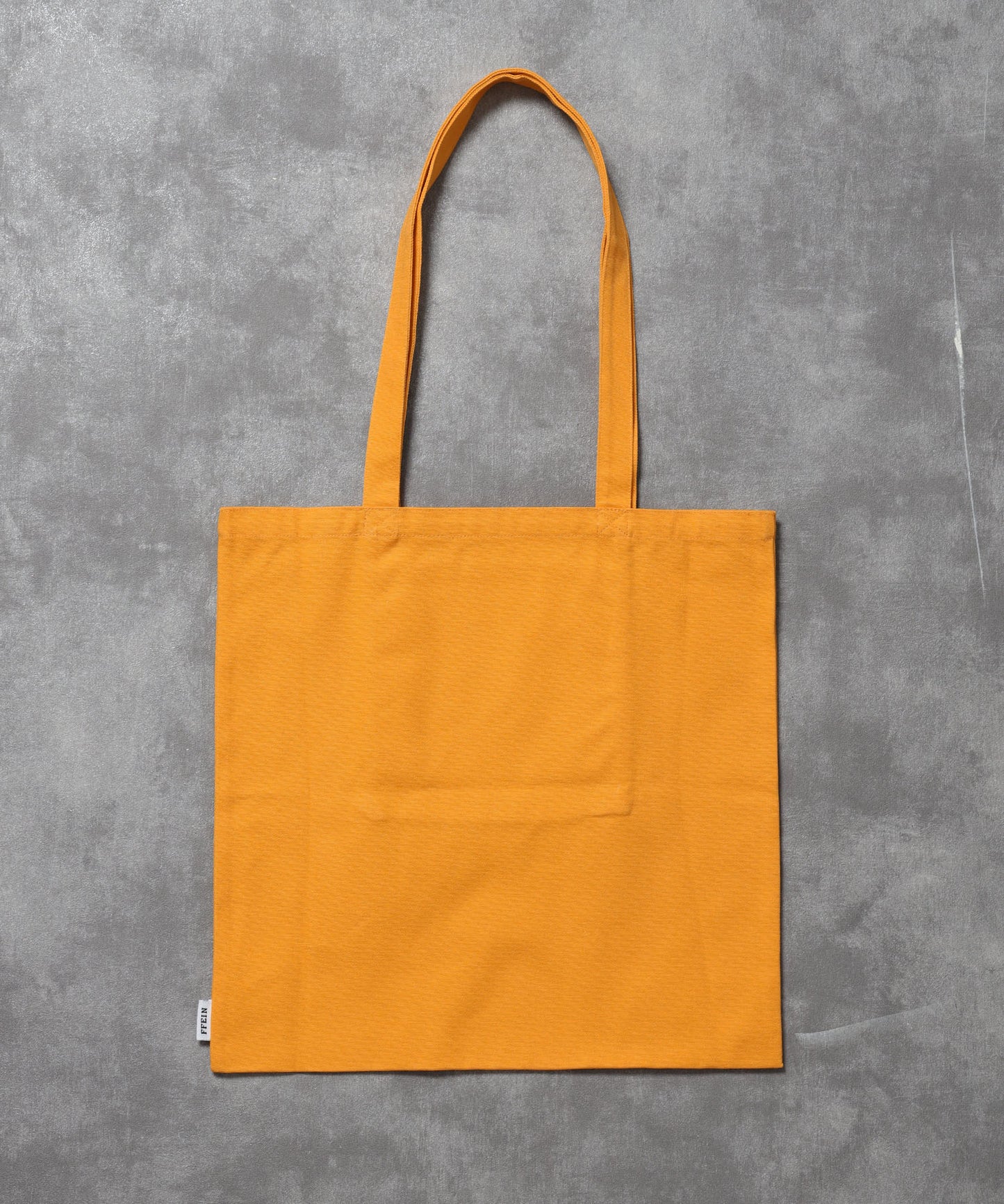 【FFEIN(フェイン)】グラフィックプリントトートバッグ / 11.5オンス コットンキャンバス トート イエロー