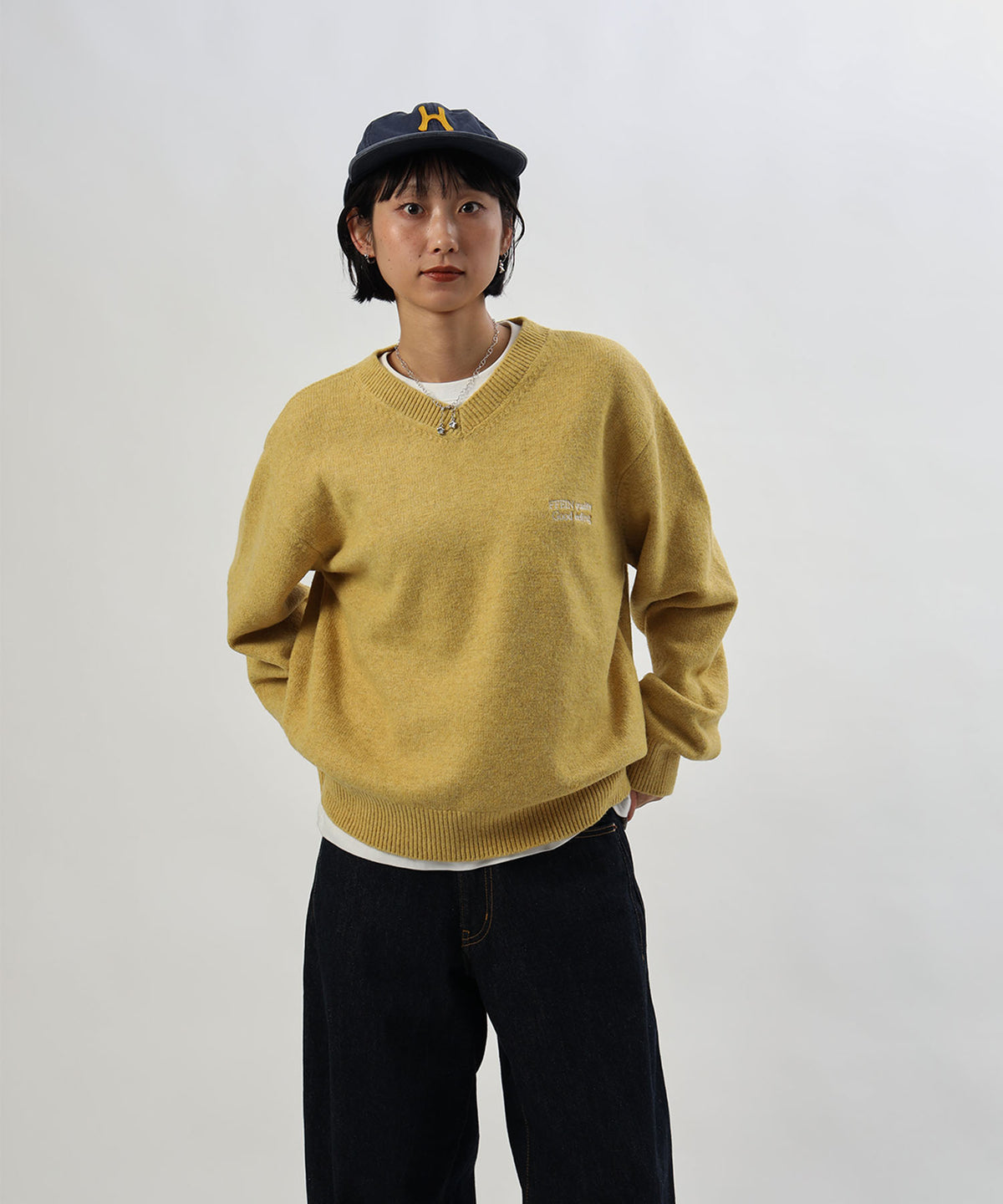 モデル：H163 Size:M　イエロー