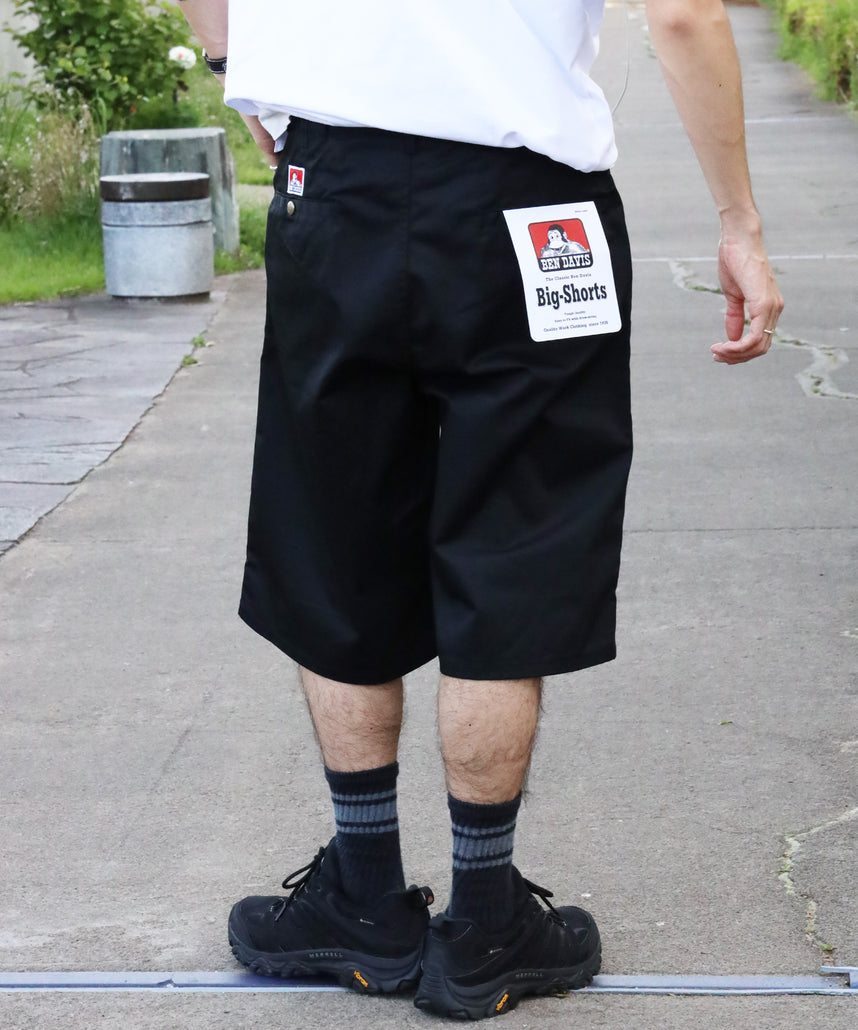 BEN DAVIS（ベンデイビス）】BIG WORK SHORTS ブラック – NAVAL Online