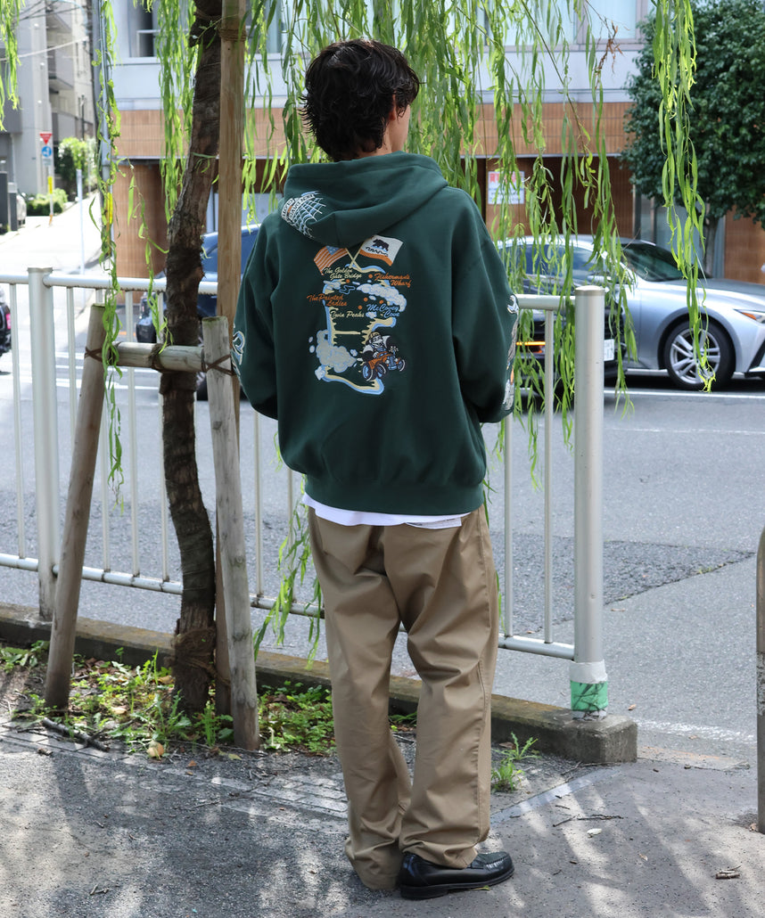 モデル：H177 Size:L　ダークグリーン