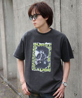 ヴィンテージライクバンドTシャツ / 半袖　クルーネック 加工 Tシャツ その他4