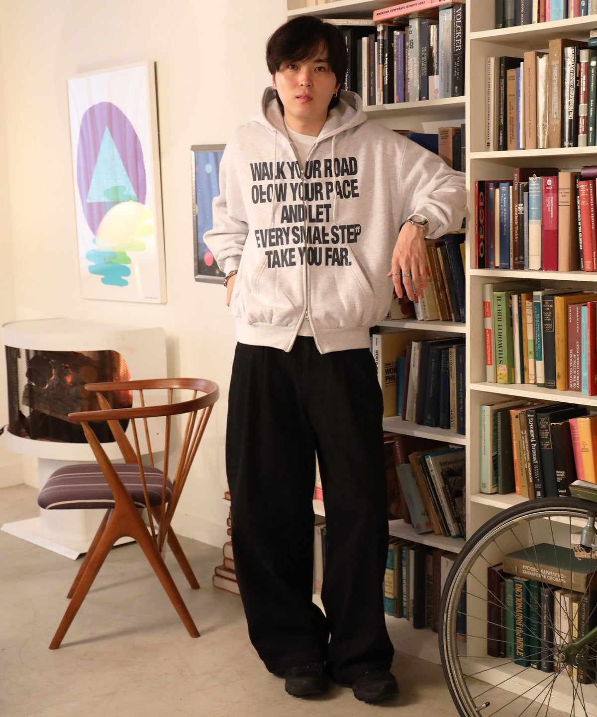 モデル：H177 Size:M　アッシュグレー
