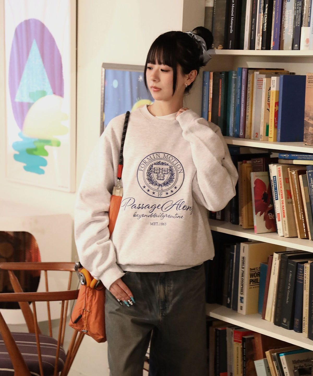 モデル：H160 Size:M　アッシュグレー