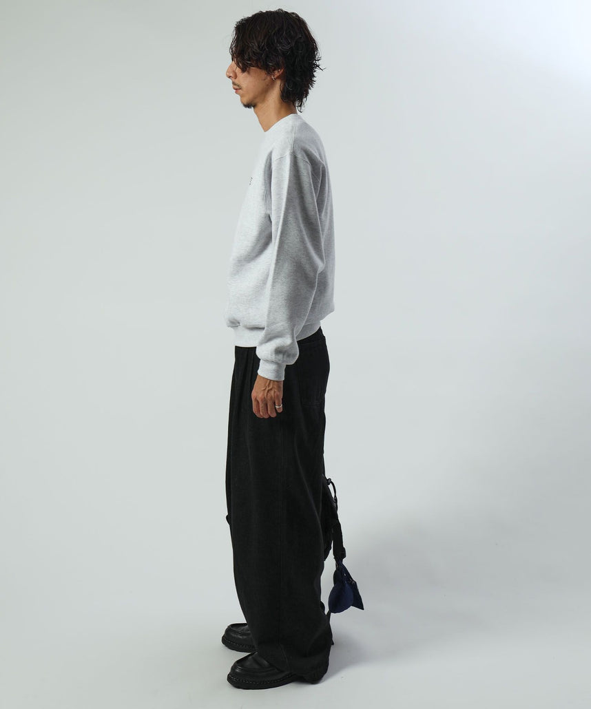 モデル：H178 Size:L　アッシュグレー　ローファー柄