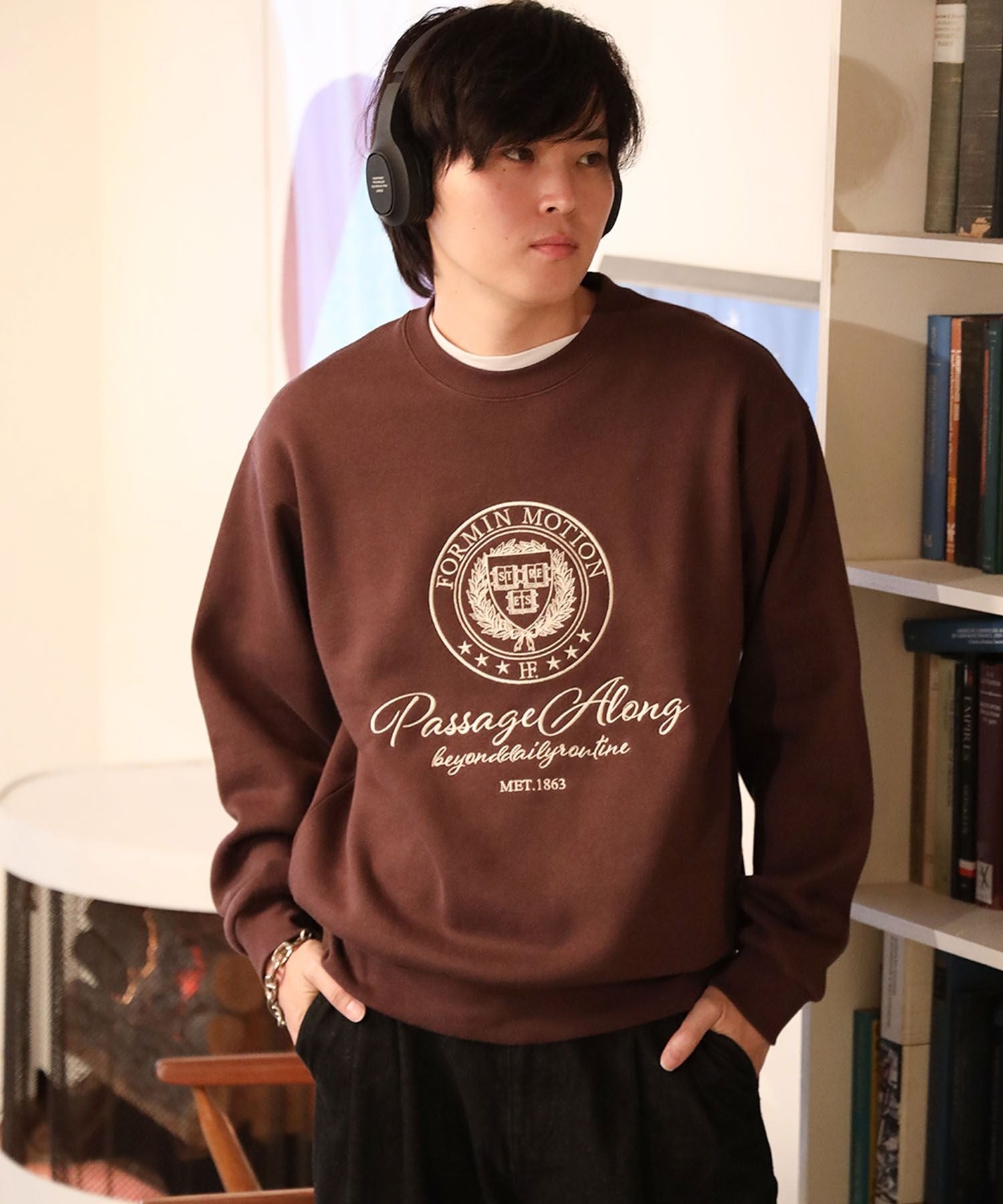 モデル：H178 Size:L　ダークブラウン