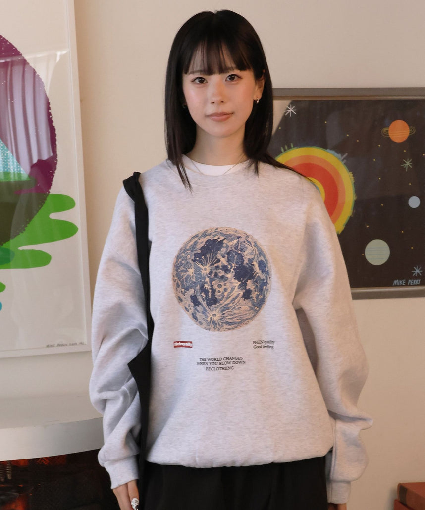 モデル：H160 Size:L アッシュグレー　地球柄