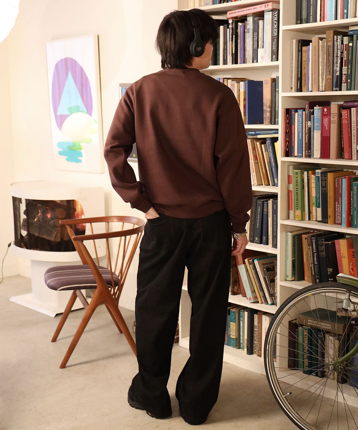 モデル：H178 Size:L　ダークブラウン