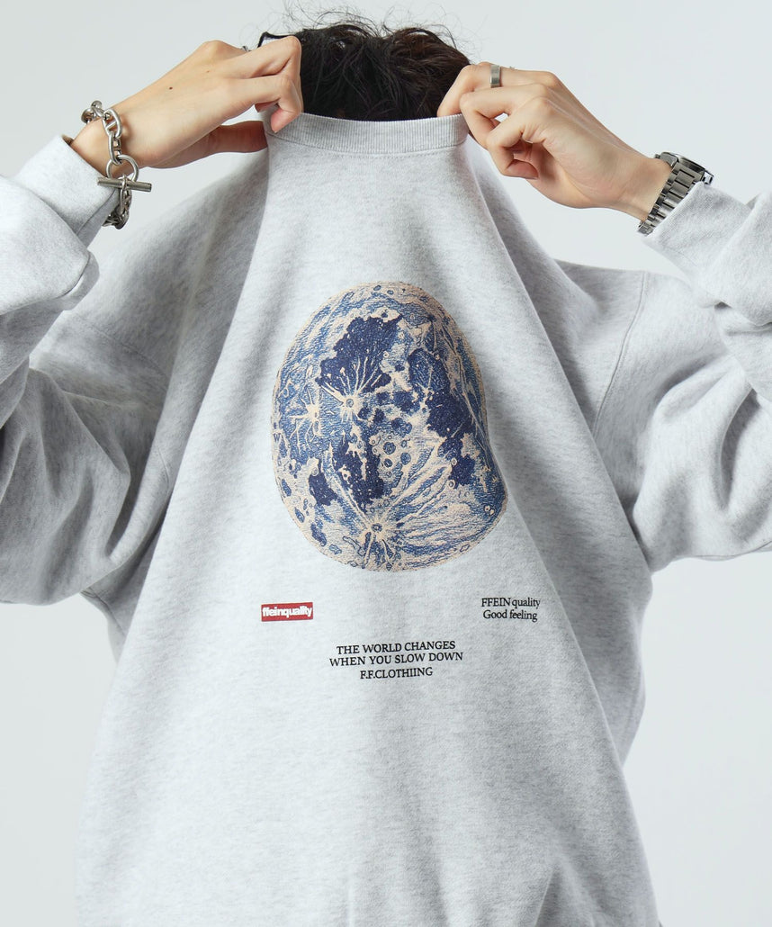 モデル：H178 Size:L アッシュグレー　地球柄