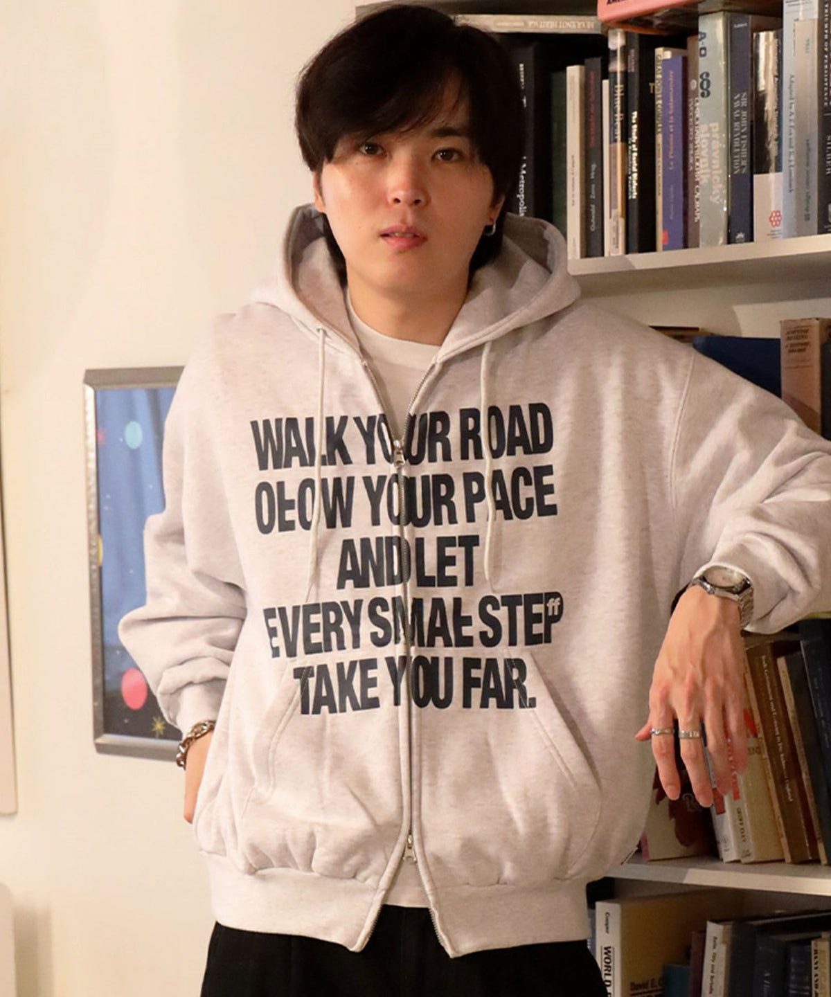 モデル：H177 Size:M　アッシュグレー