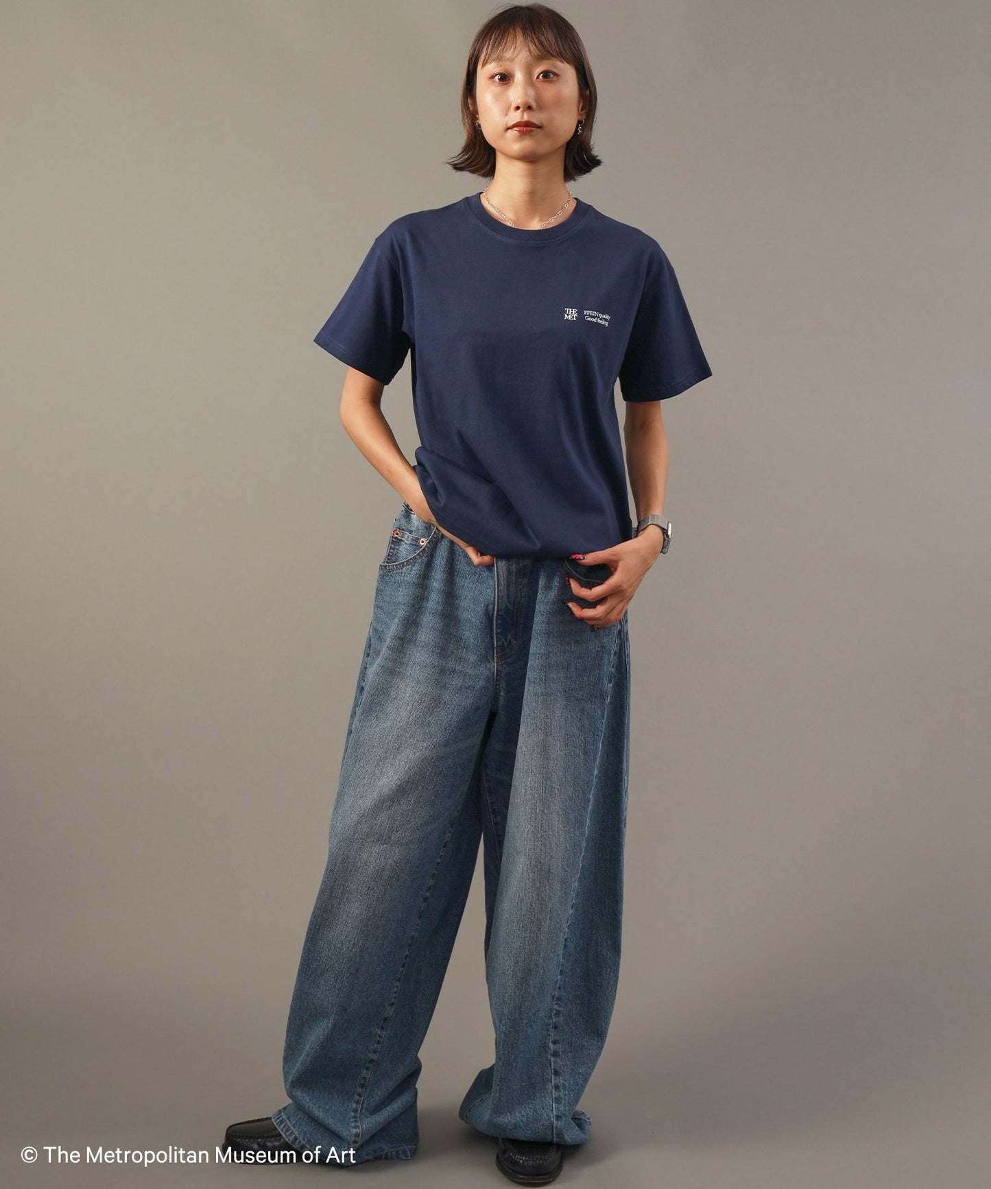 モデル：H163 Size:S　ネイビー