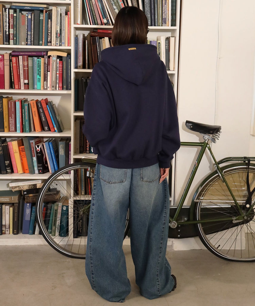 モデル：H163 Size:M　ダークネイビー